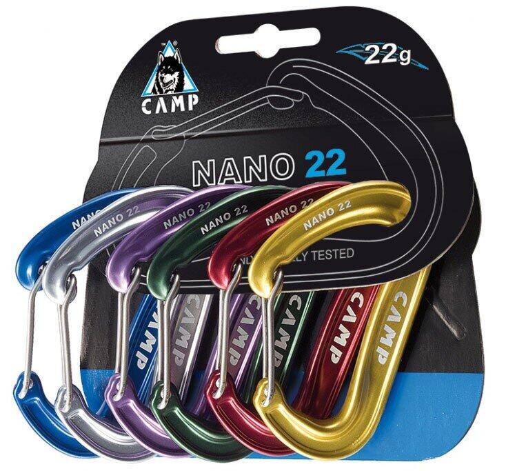 Zestaw karabinków Camp Nano 22 Rack Pack