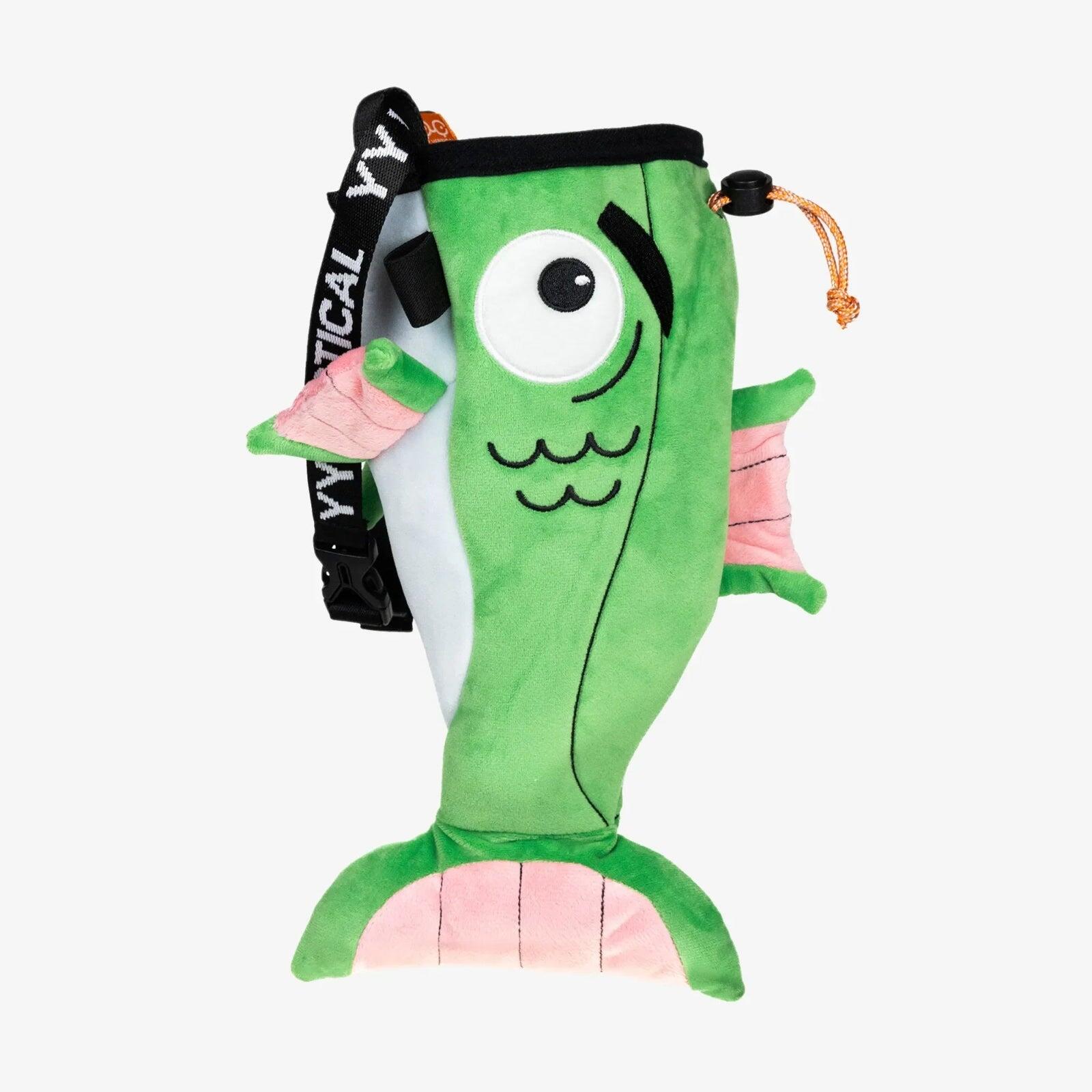 Woreczek na magnezję Y&Y Vertical Chalk Bag - fish