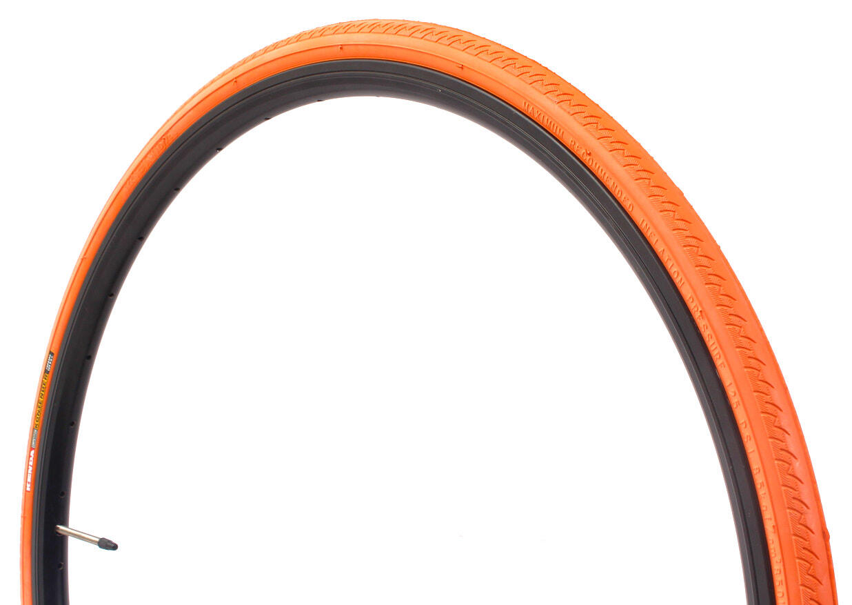 Opona szosowa KENDA Kontender Fixie 700 x 26C pomarańczowa