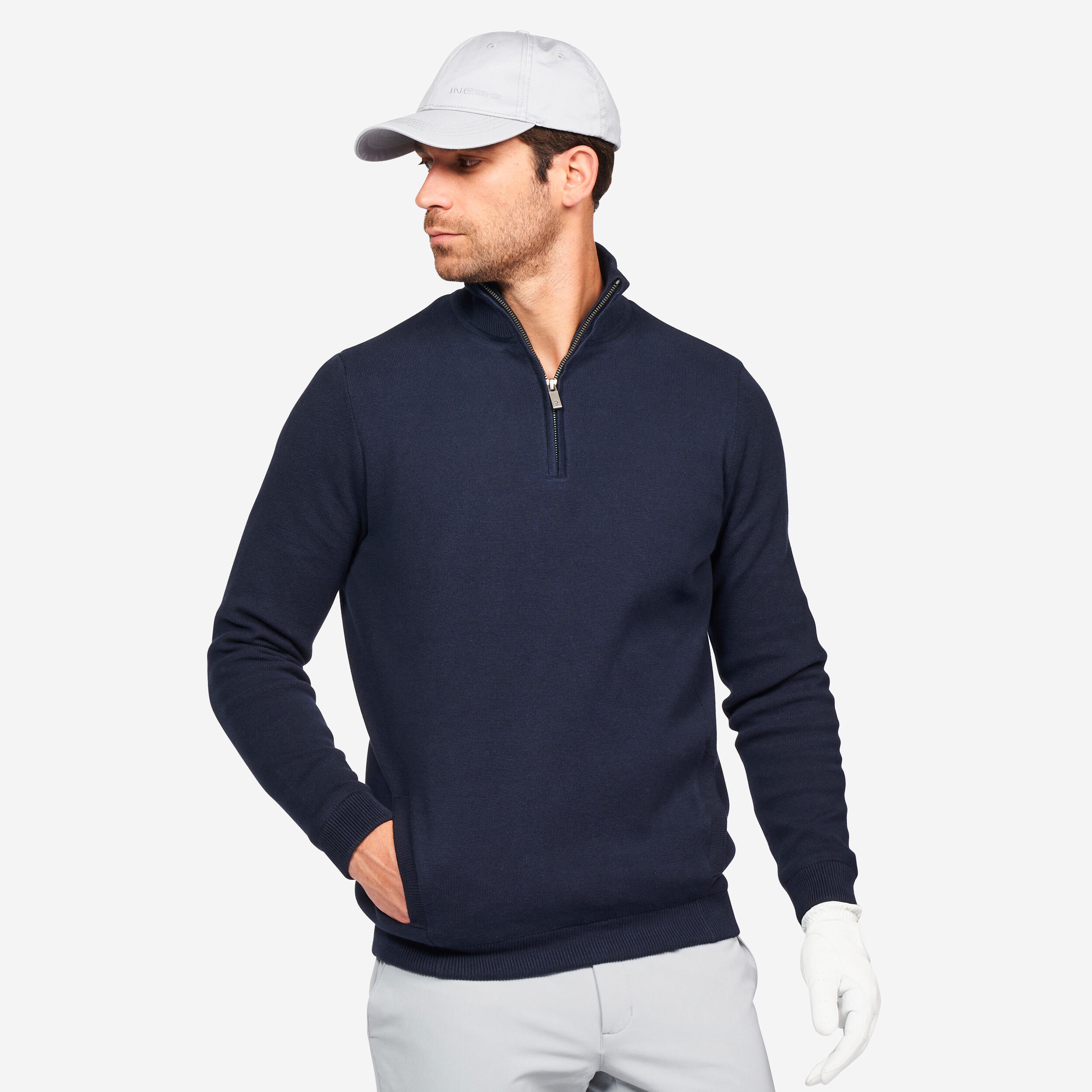 Sweter do golfa męski Inesis MW500