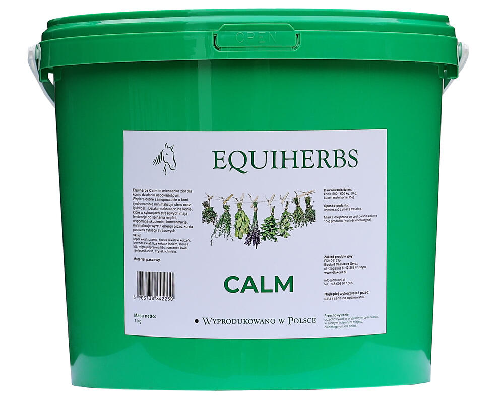 CALM mieszanka ziołowa 1KG EQUIHERBS