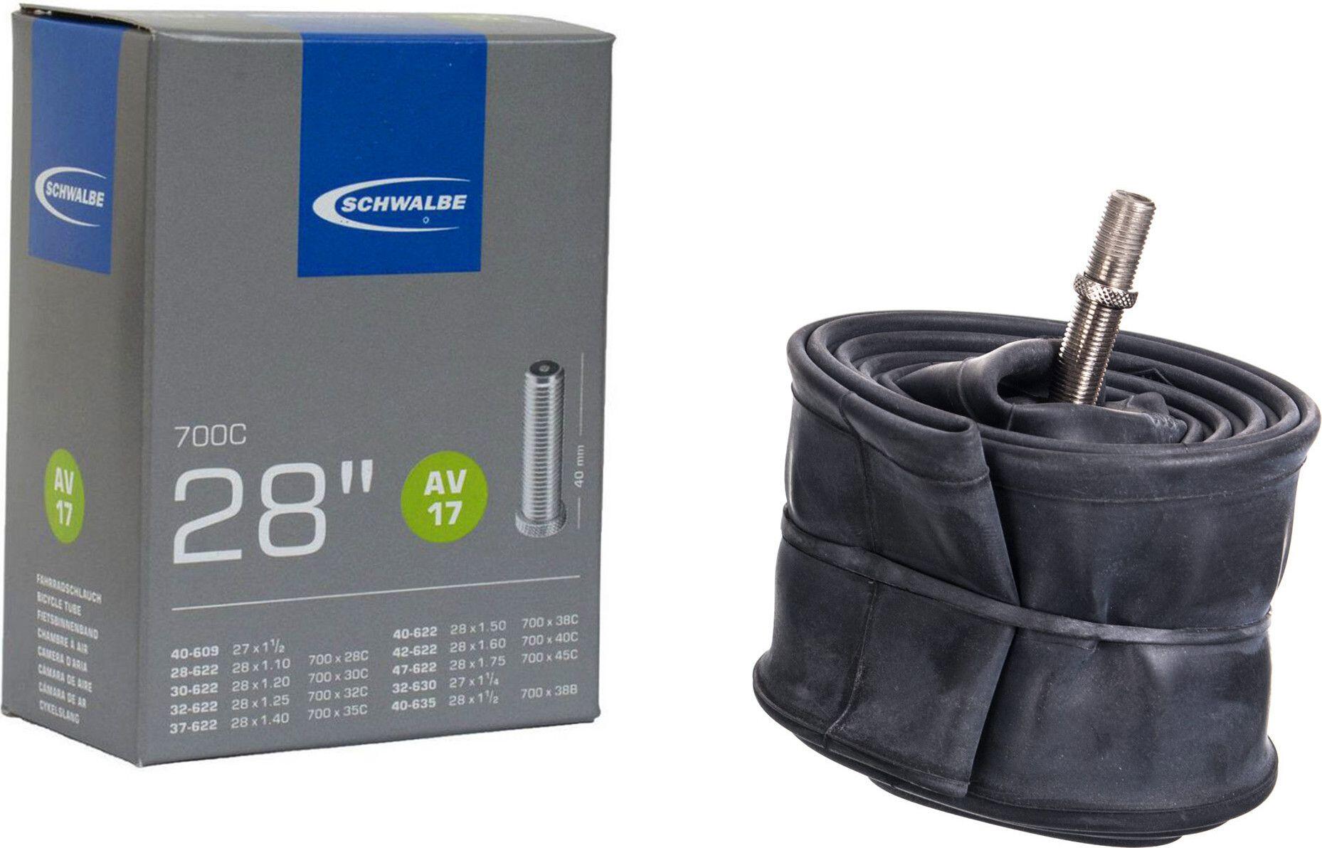 SCHWALBE dętka AV17 28/47-622/635 (28) - Schrader