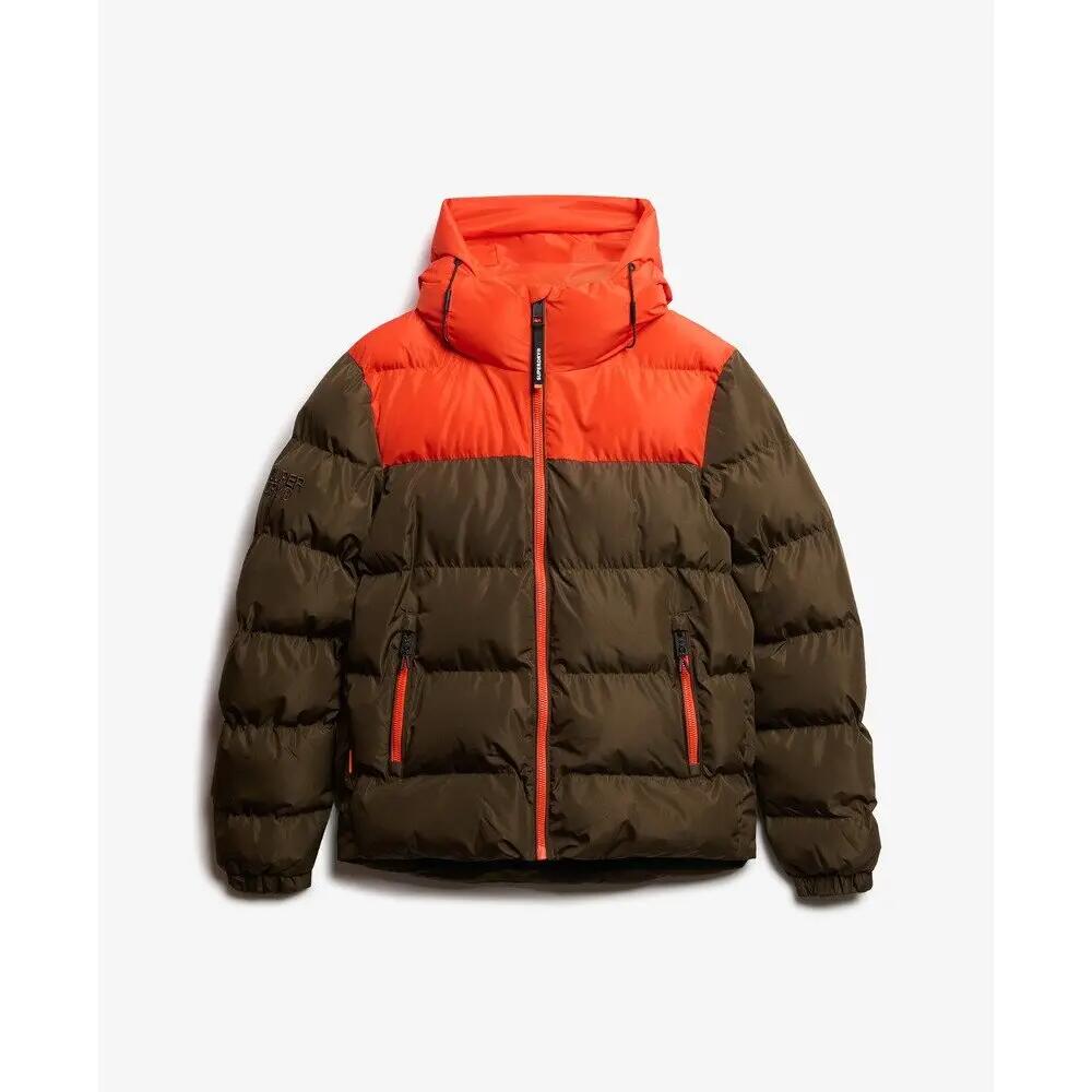Kurtka puchowa Superdry Colourblock