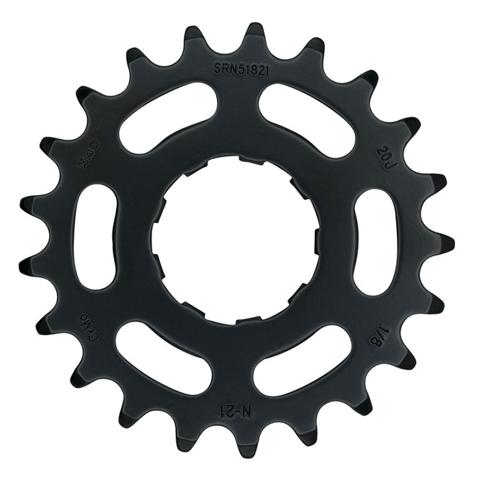 KMC 21T zębatka tylna Enviolo/Nuvinci 1/8 Chromoly czarny
