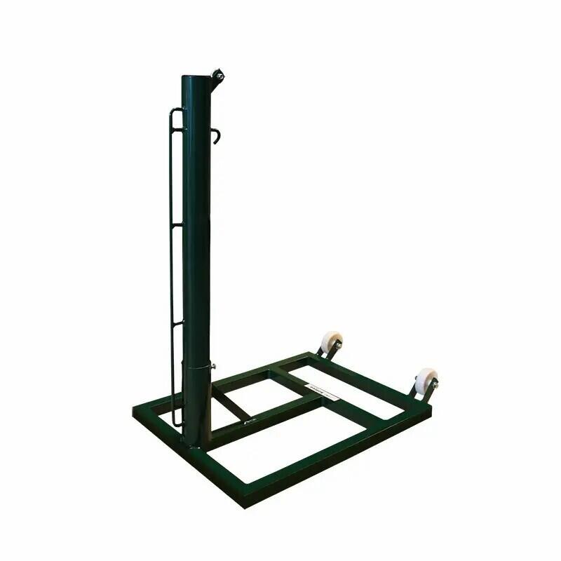 Zestaw ruchomych słupów metalowych Ø80 mm, 2 elementy, wielokolorowy