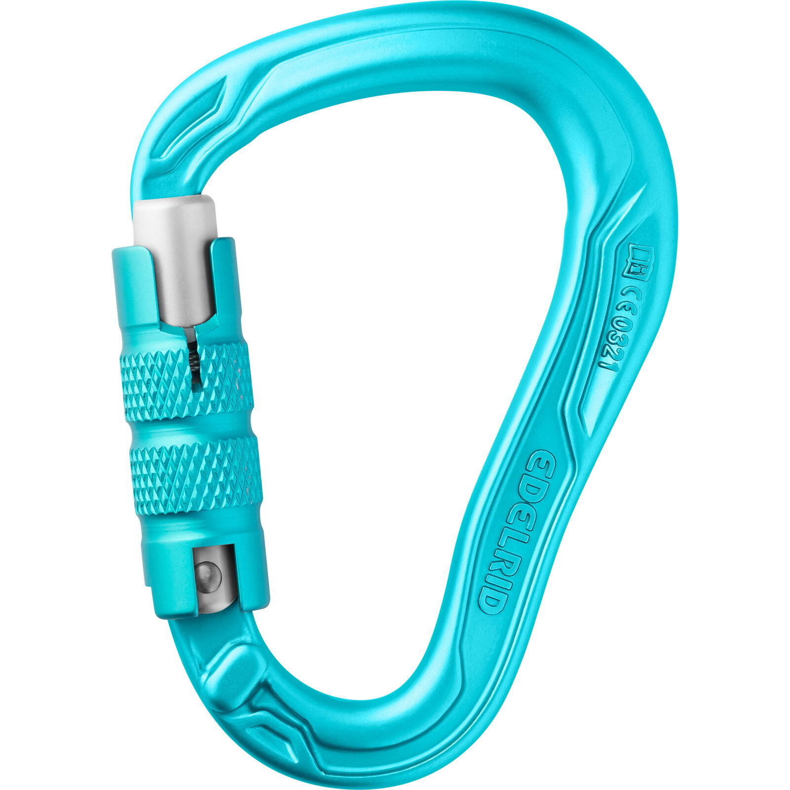 Karabinek wspinaczkowy Edelrid HMS Bullet Triple - icemint