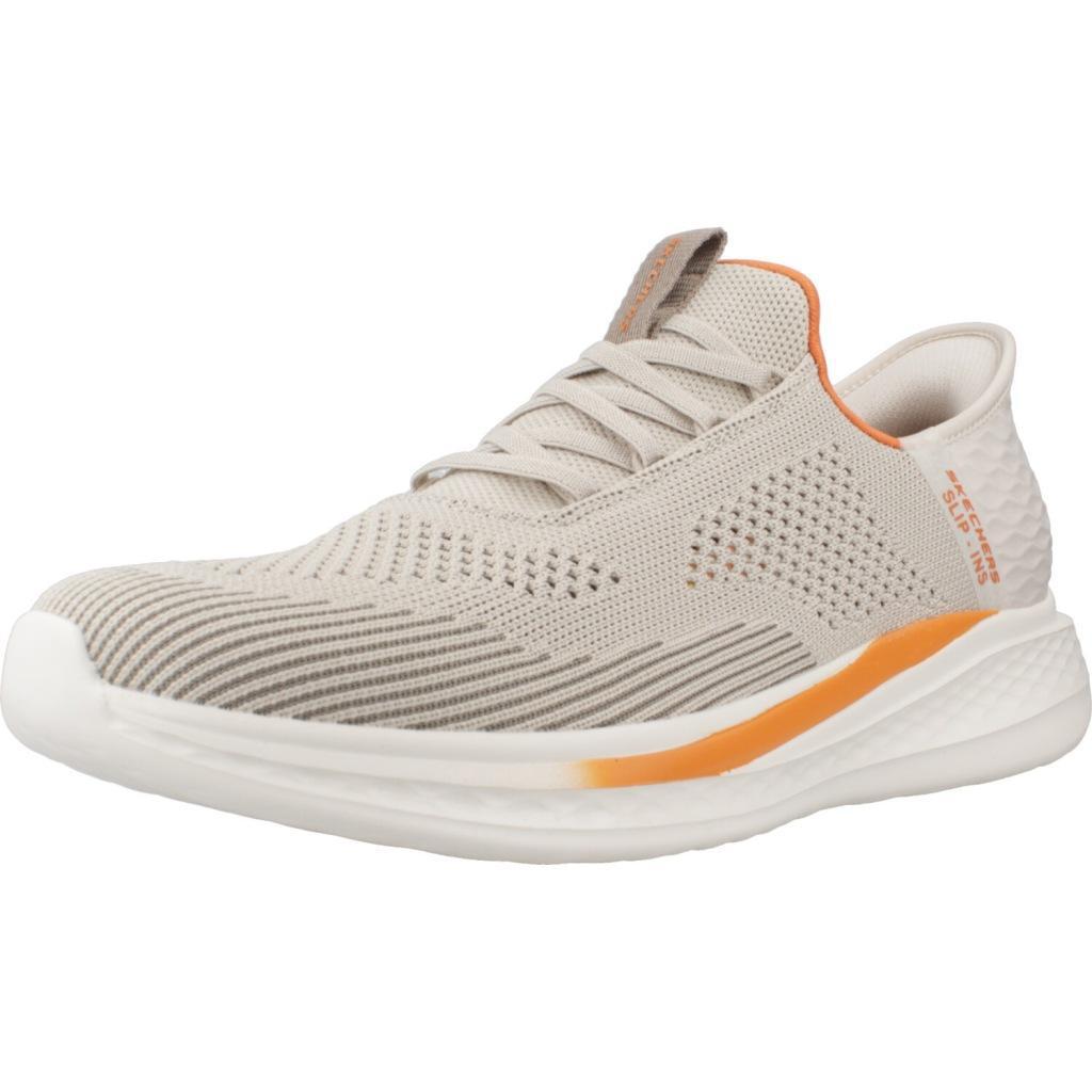 Buty SKECHERS SLIP-INS 210810S SLADE Beżowy