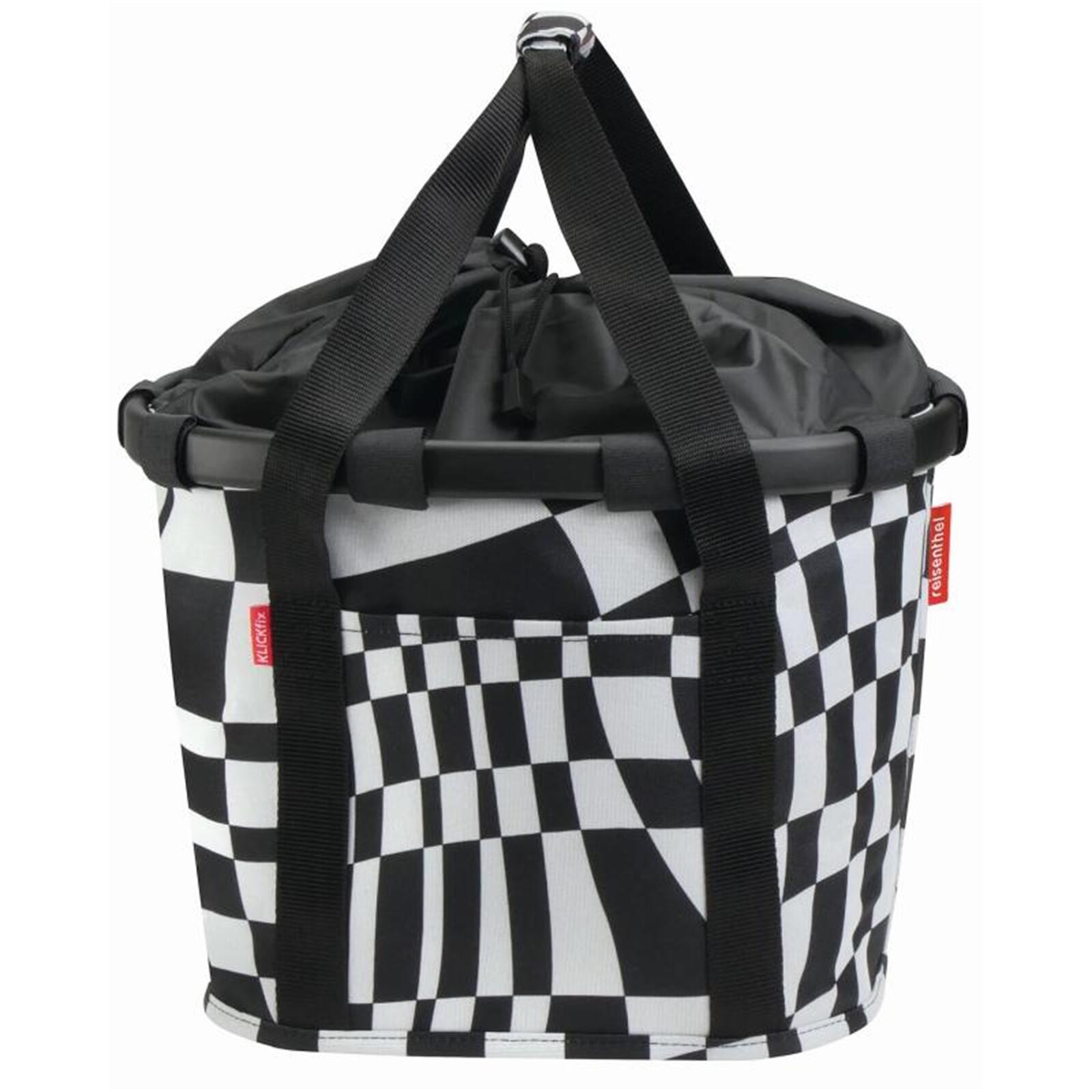 Koszyk na przednie koło „Bike Basket”, op art