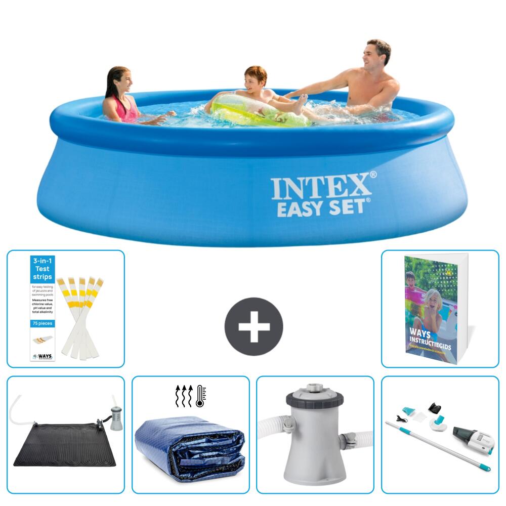 INTEX Basen Easy Set Okrągły - 305x76 cm - 7-częściowy S82