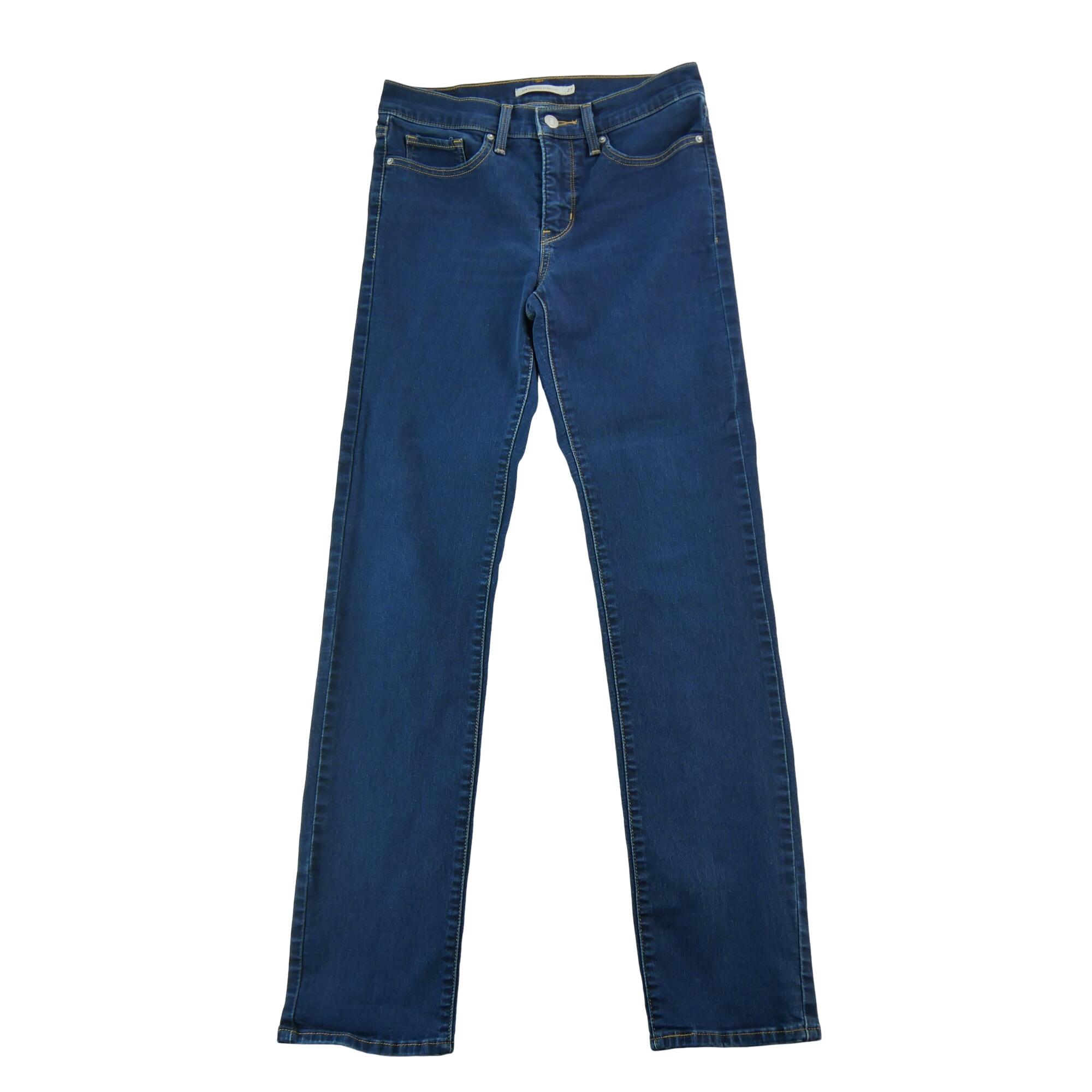 Second life - Jeansy damskie Levi Strauss 311 shaping straight - Jak nowy
