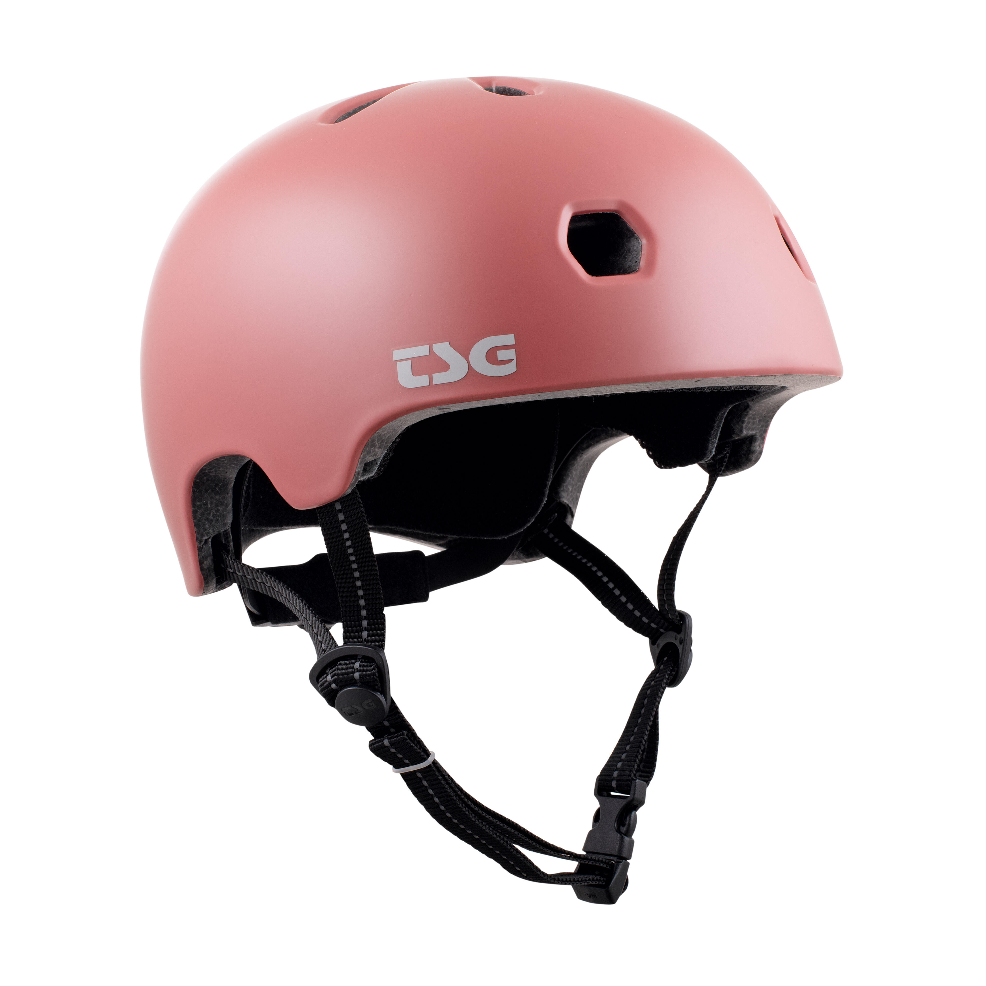 Kask - Meta Solid - Drewno satynowe czerwone - Rozmiar S/M -