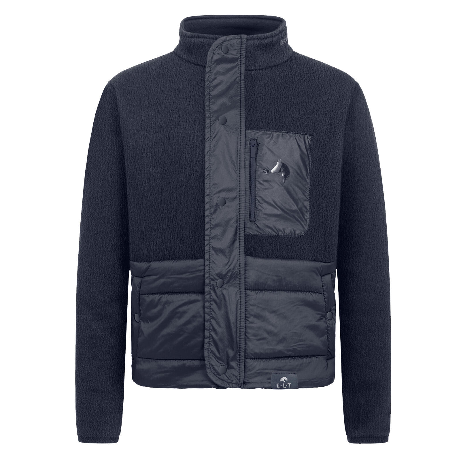 Dziewczęca wodoodporna kurtka jeździecka ELT Lucky Malou