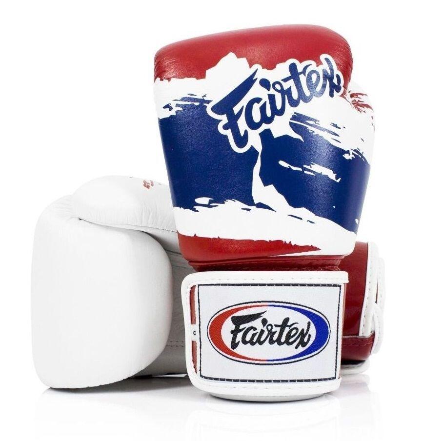 Fairtex Rękawice Bokserskie ze skóry naturalnej BGV1 Thai Pride