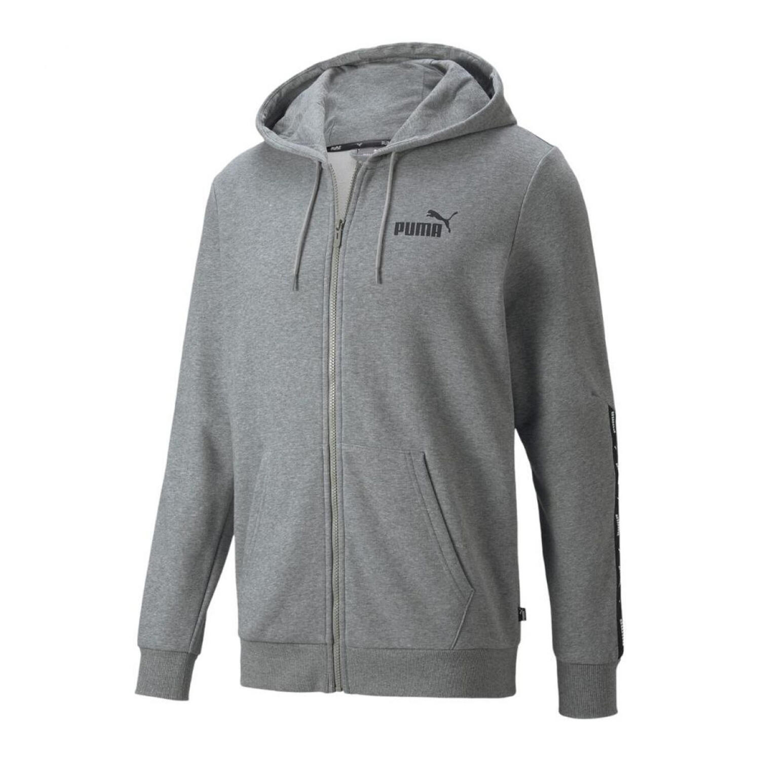 Męska Bluza Z Kapturem Essential Tape Full Zip