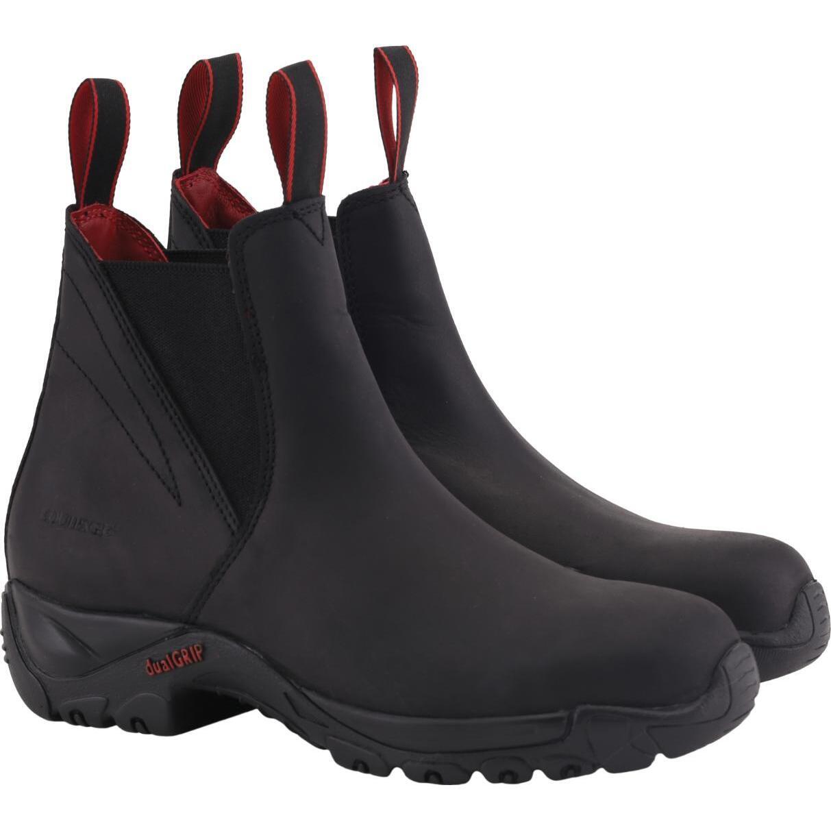 Buty jeździeckie ze stalowym noskiem Equipage Toscana