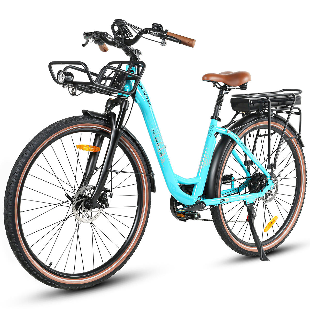 Rower elektryczny SAMEBIKE RS-A07 do dojazdów do pracy z akumulatorem 36 V 13 Ah