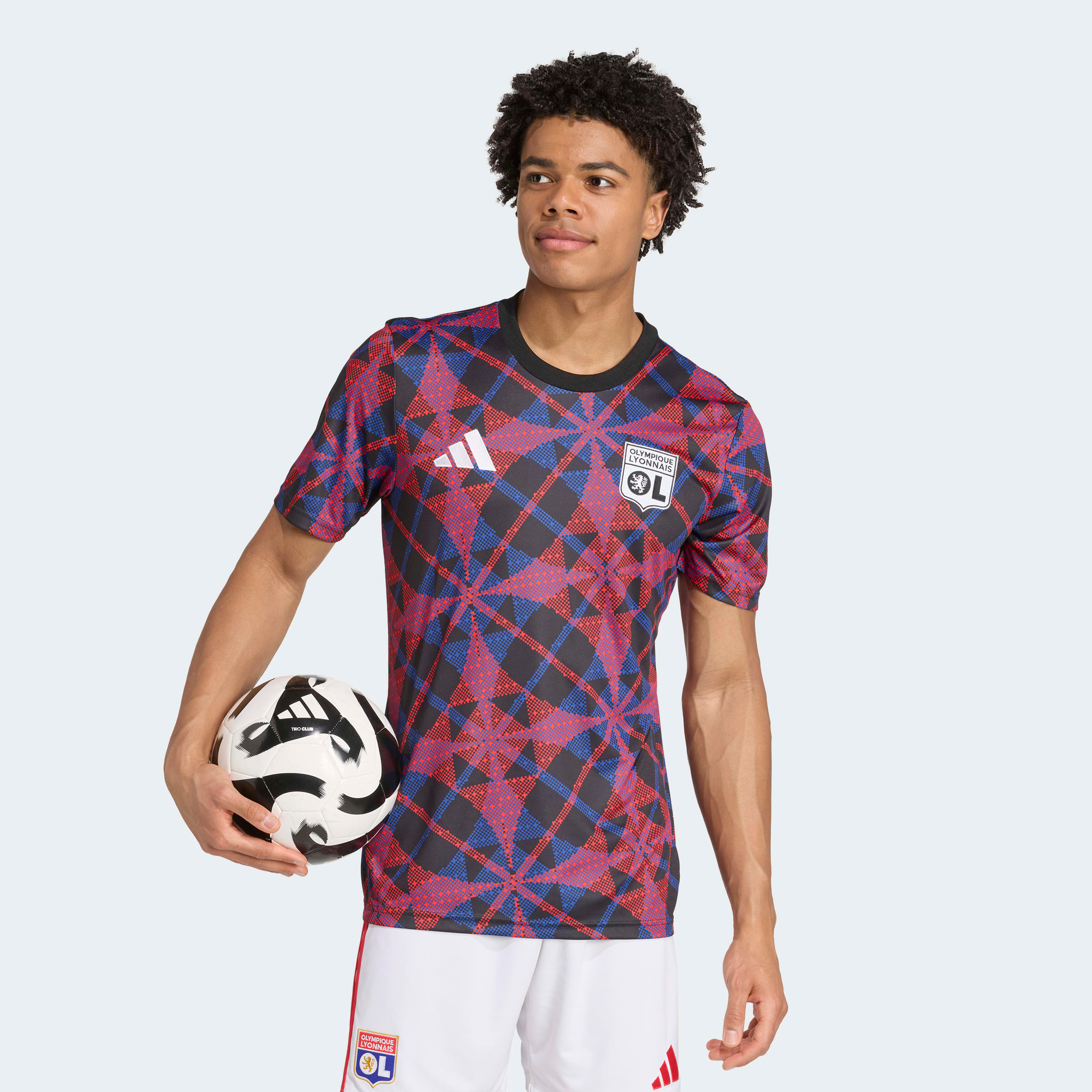 Koszulka przedmeczowa ADIDAS Olympique Lyonnais 25/26