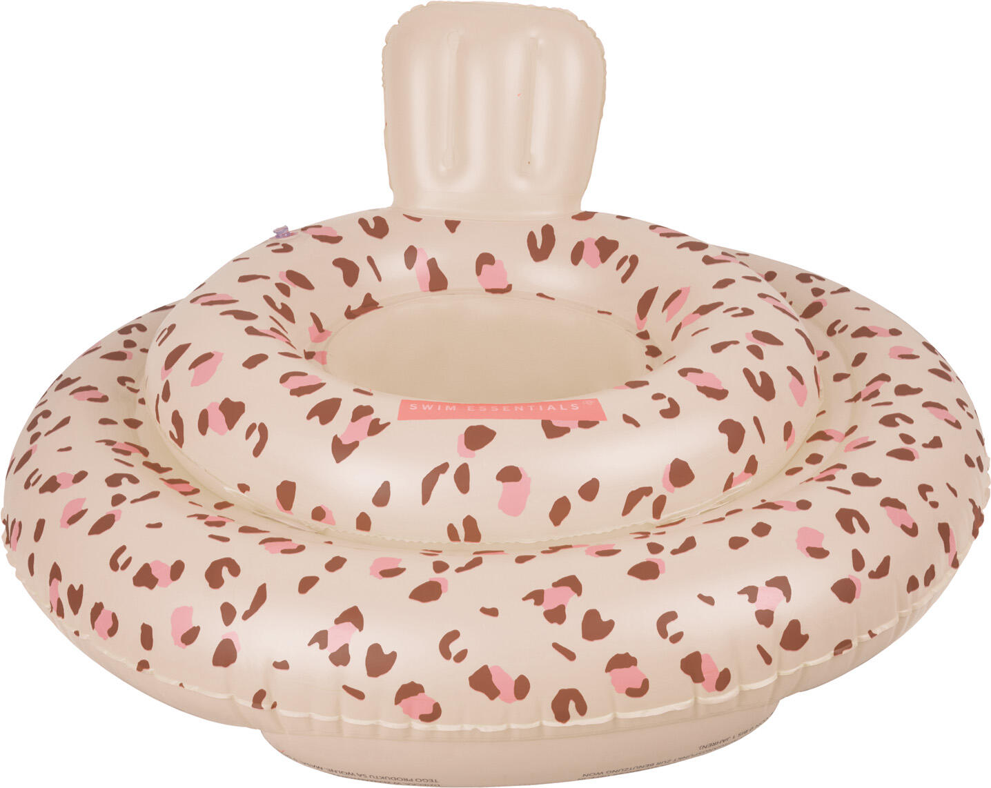 Swim Essentials Baby Float - Old Pink - Leopard - 0/1 Years