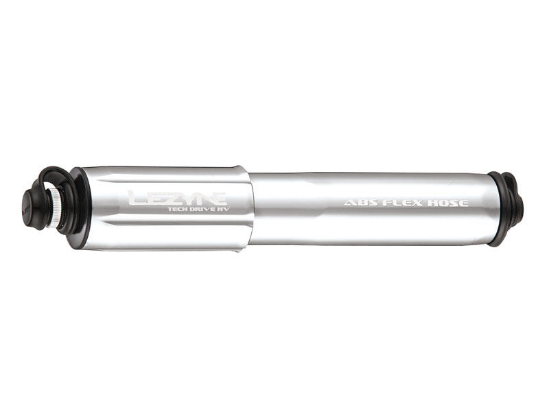 Pompka Ręczna Lezyne Tech Drive Hv S Abs 90Psi Dł.krótka 170Mm Srebrna