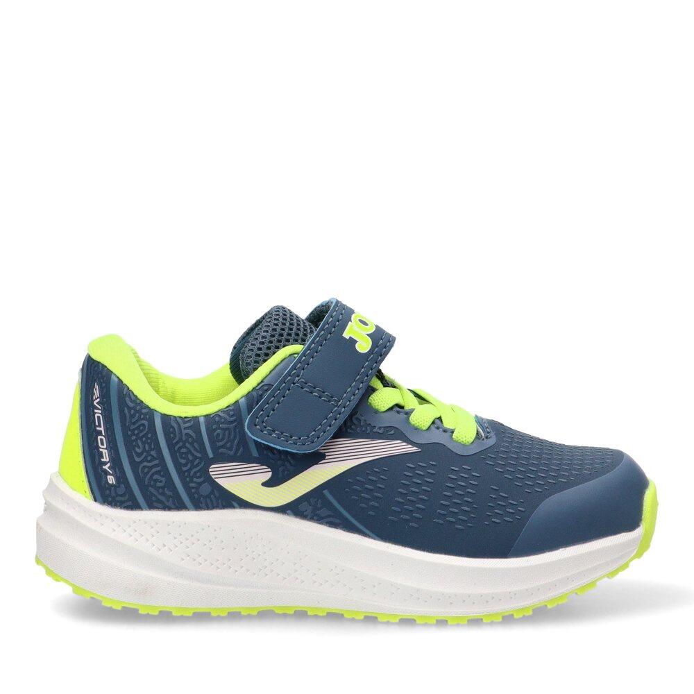 Buty do biegania dziecięce Joma Victory Jr navy blue/yellow