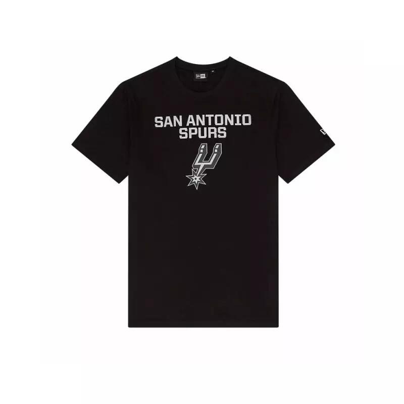 T-Shirt NBA San Antonio Spurs New Era Team logo Noir