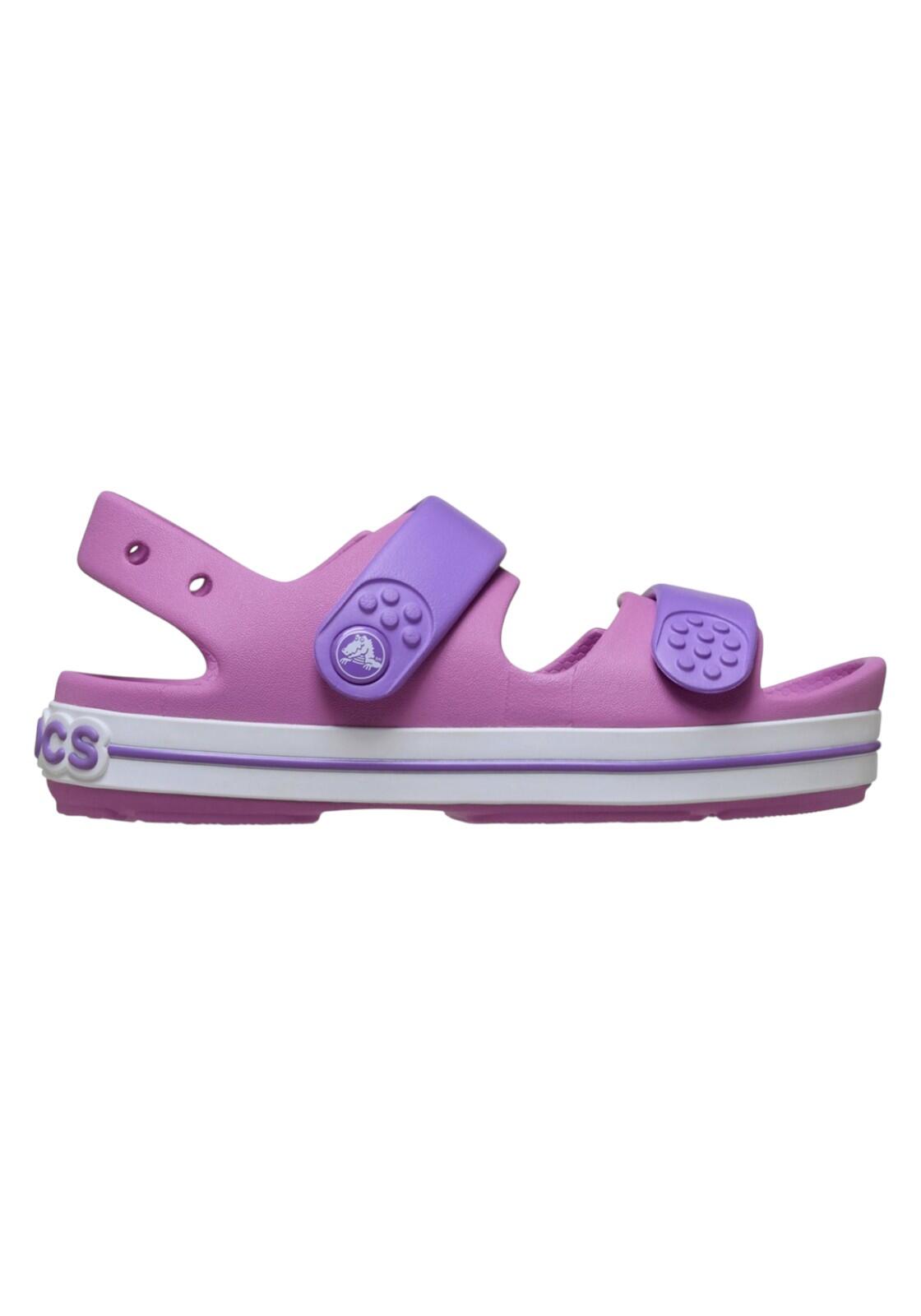Sandałki Dziecięce Na Rzep Crocband Cruiser 209424 Kids
