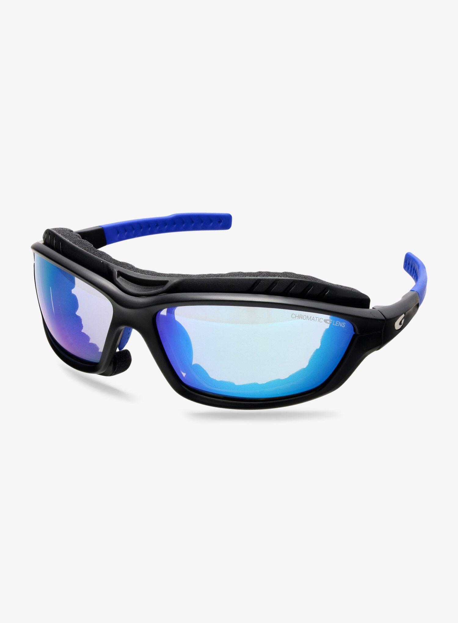 Okulary przeciwsłoneczne GOG Syries C - matt black/blue/poly blue