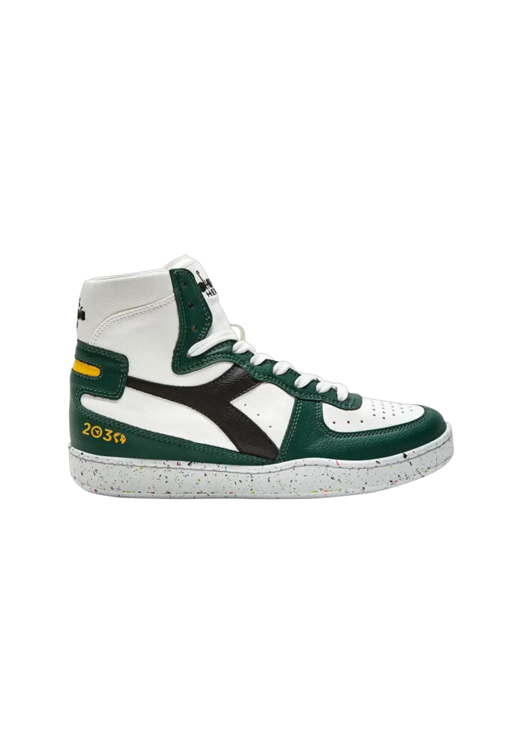Sneakersy męskie Diadora zielony