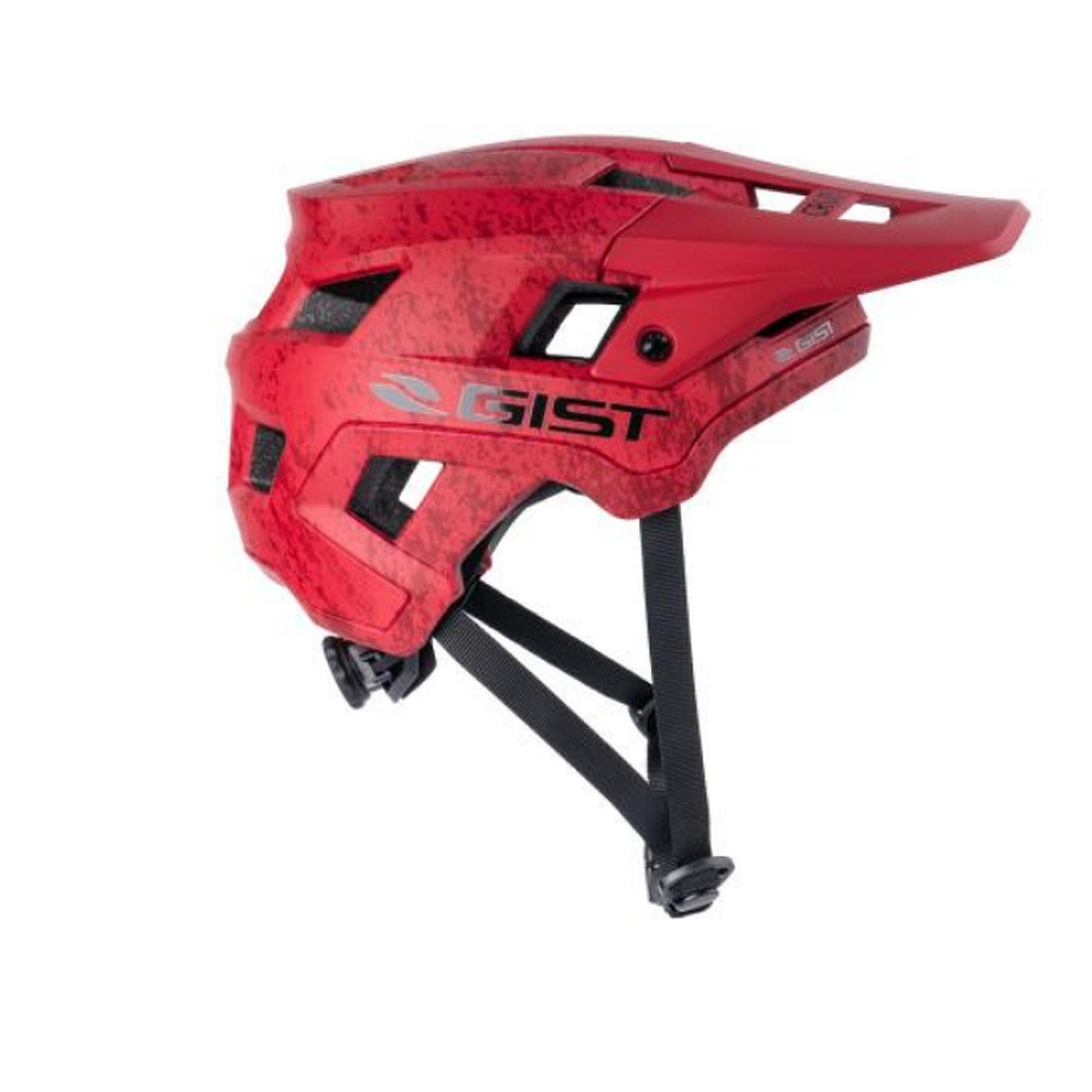 Kask rowerowy MTB SCRUB  czerwony