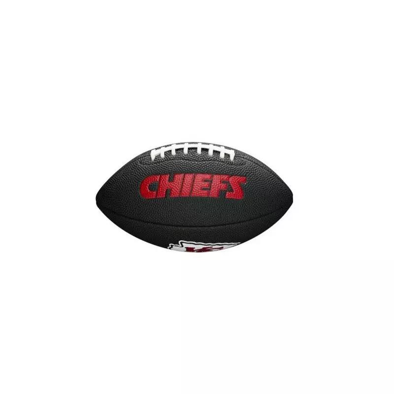 Mini Ballon de Football Américain NFL Kansas City Chiefs Wilson Soft touch logo