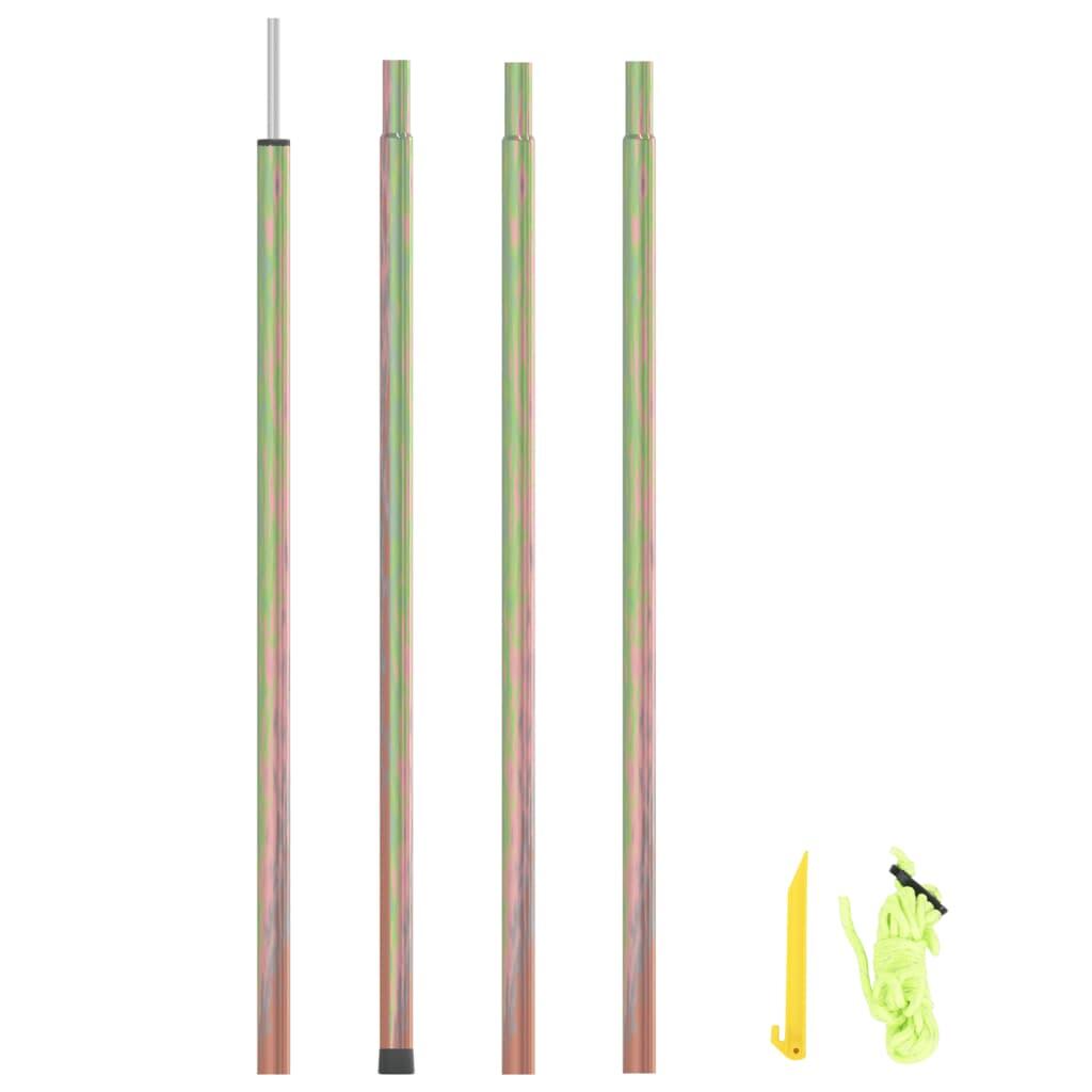 VidaXL Słupek do markizy 200 cm stal ocynkowana