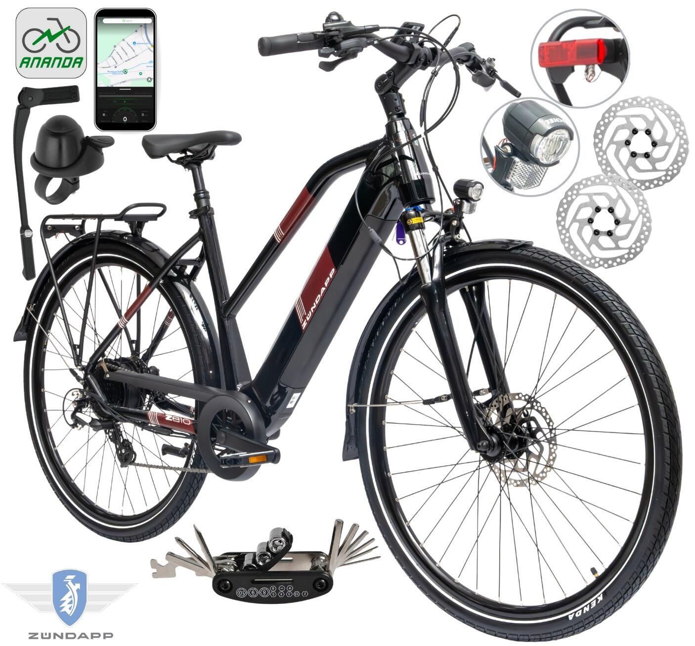 Rower Elektryczny Trekkingowy Zündapp Z810 Koła 28