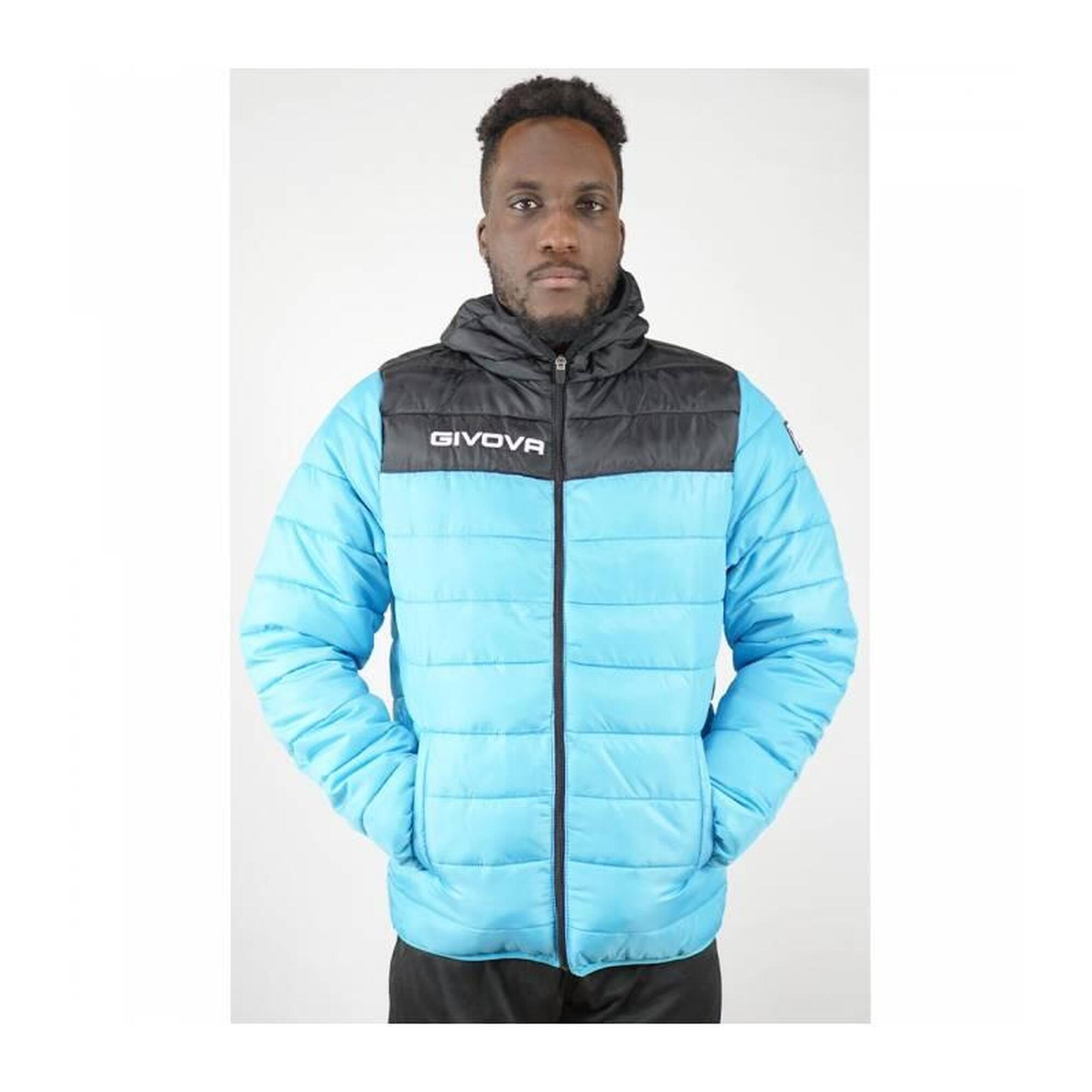 Kurtka sportowa Givova Oslo unisex  turkusowa  M.