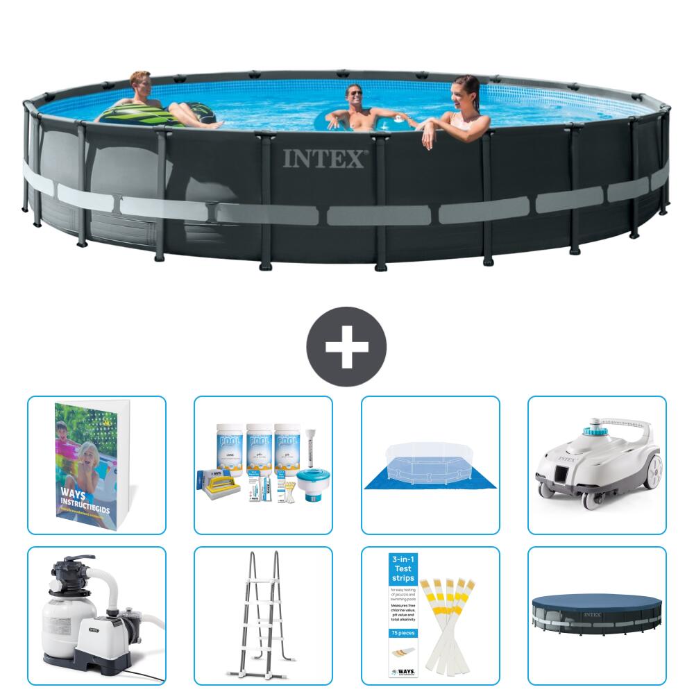 INTEX Basen Ultra XTR Okrągły - 610x122 cm - 9-częściowy S658