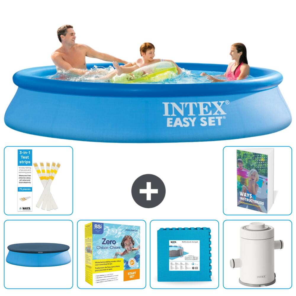 INTEX Basen Easy Set Okrągły - 305x61 cm - 7-częściowy S102
