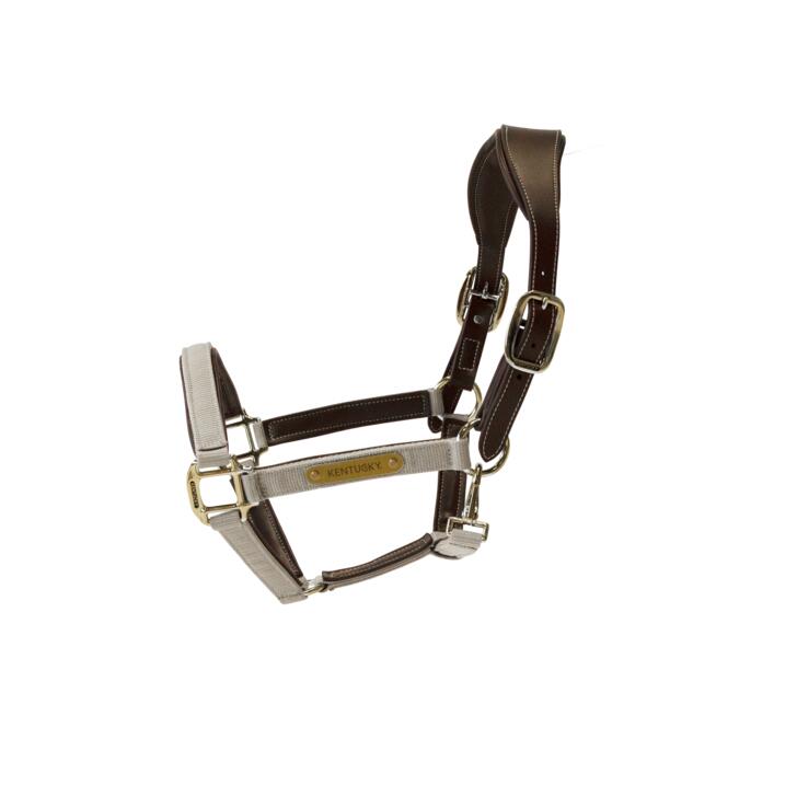 Anatomiczny Kantar dla koni nylon Kentucky