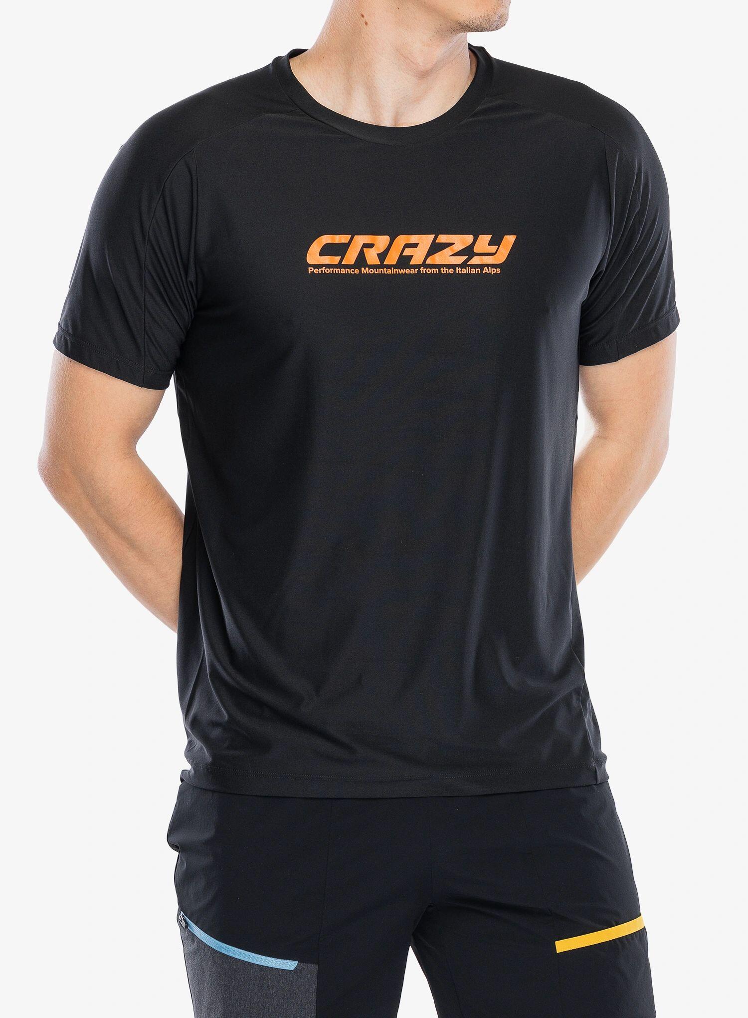 Koszulka szybkoschnąca męska Crazy Shirt Logo