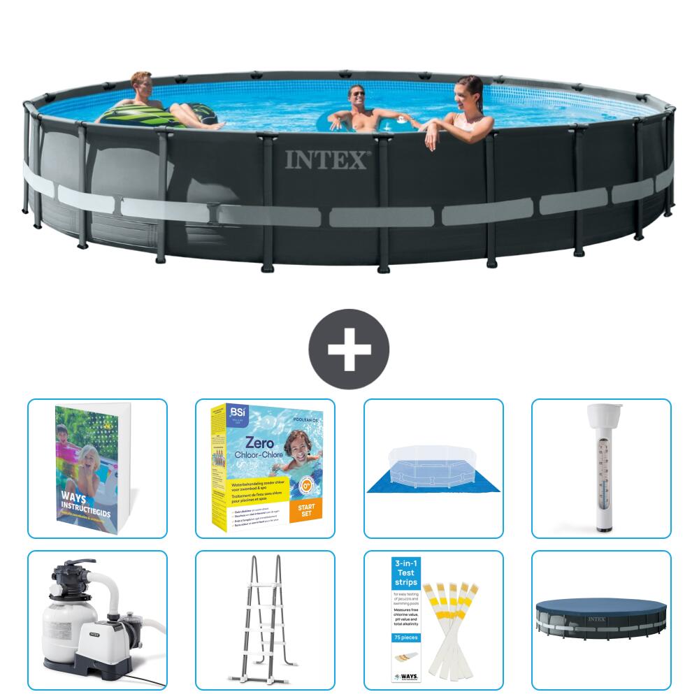 INTEX Basen Ultra XTR Okrągły - 610x122 cm - 9-częściowy S532