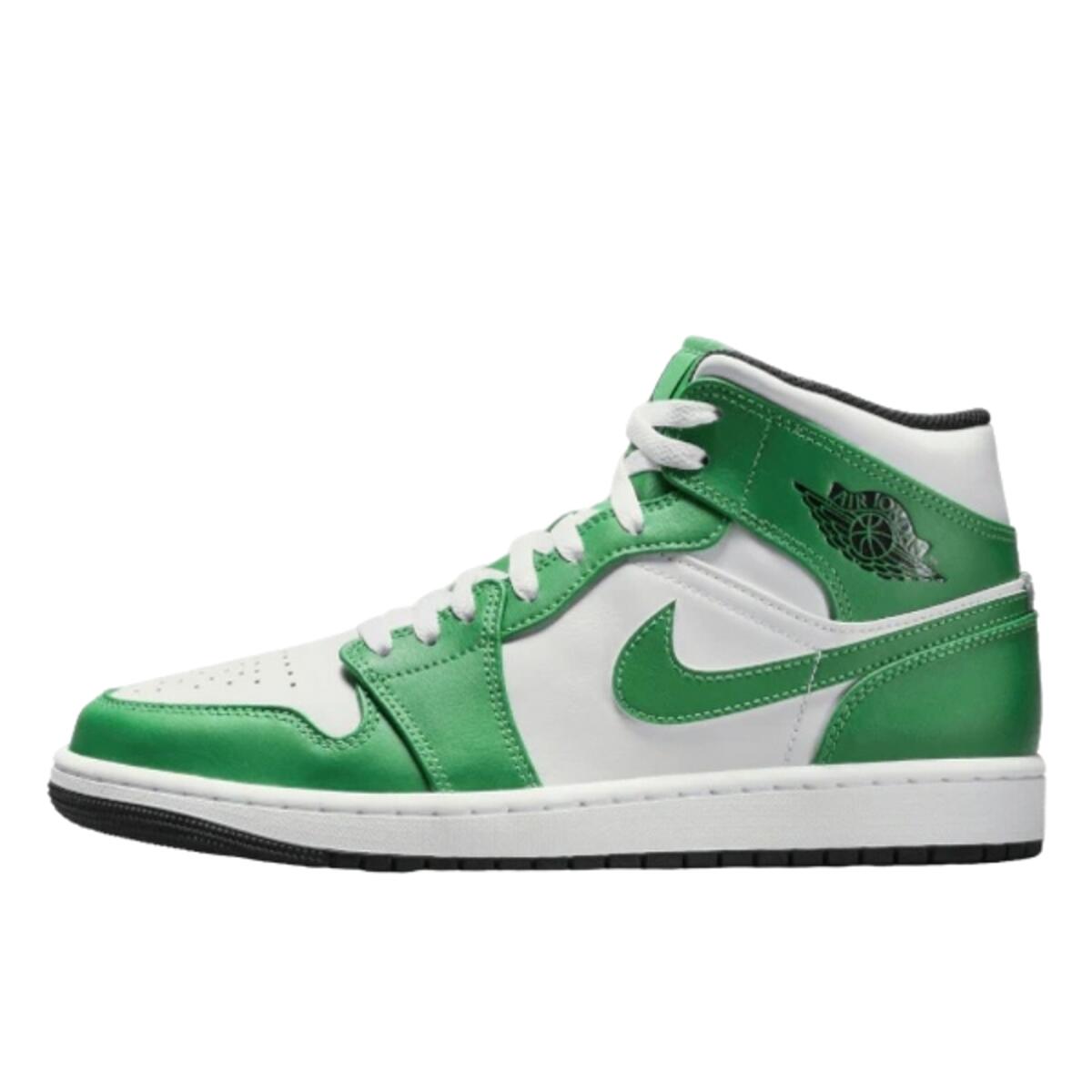 Air Jordan 1 Mid Lucky Green