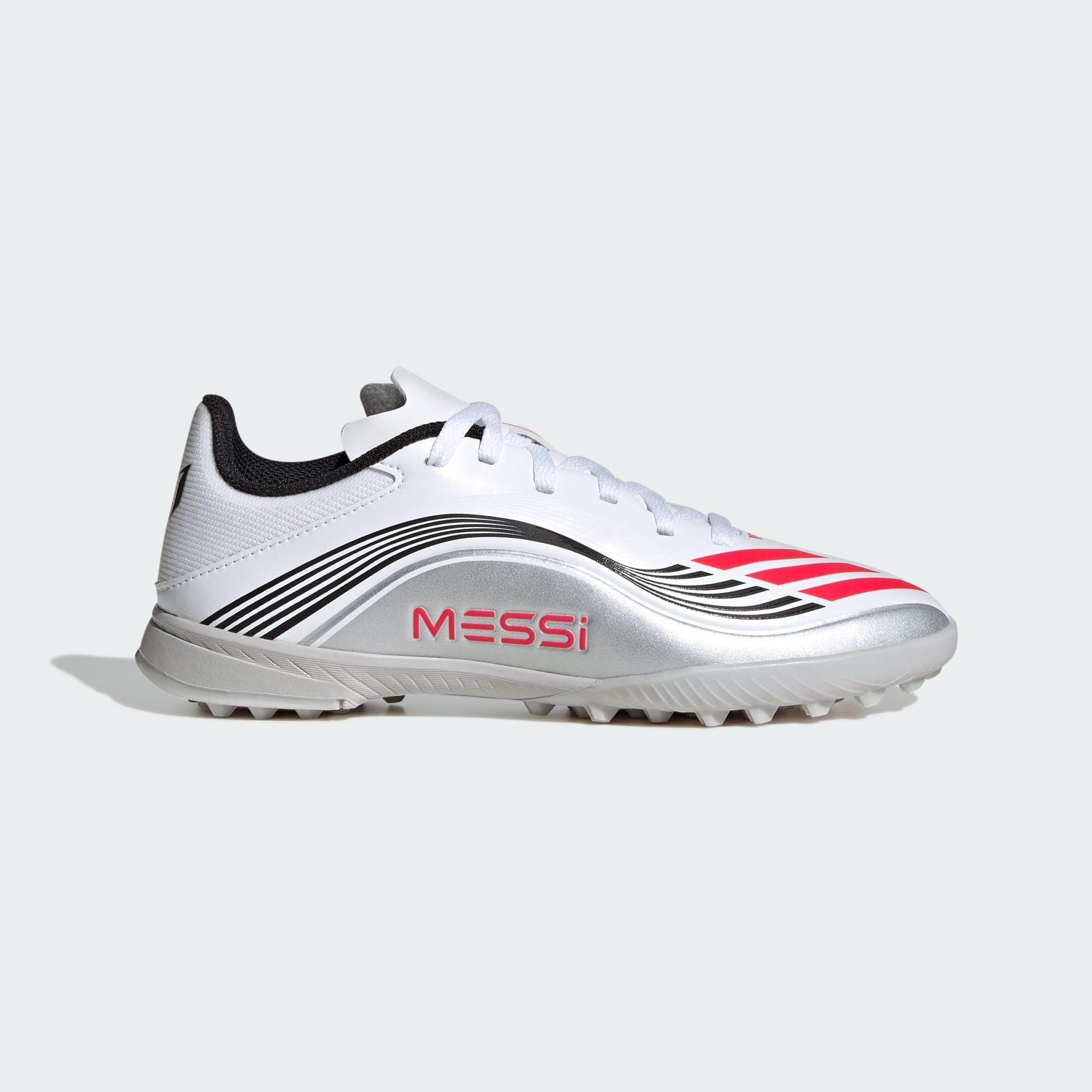 Dziecięce buty piłkarskie F50 Messi League Turf
