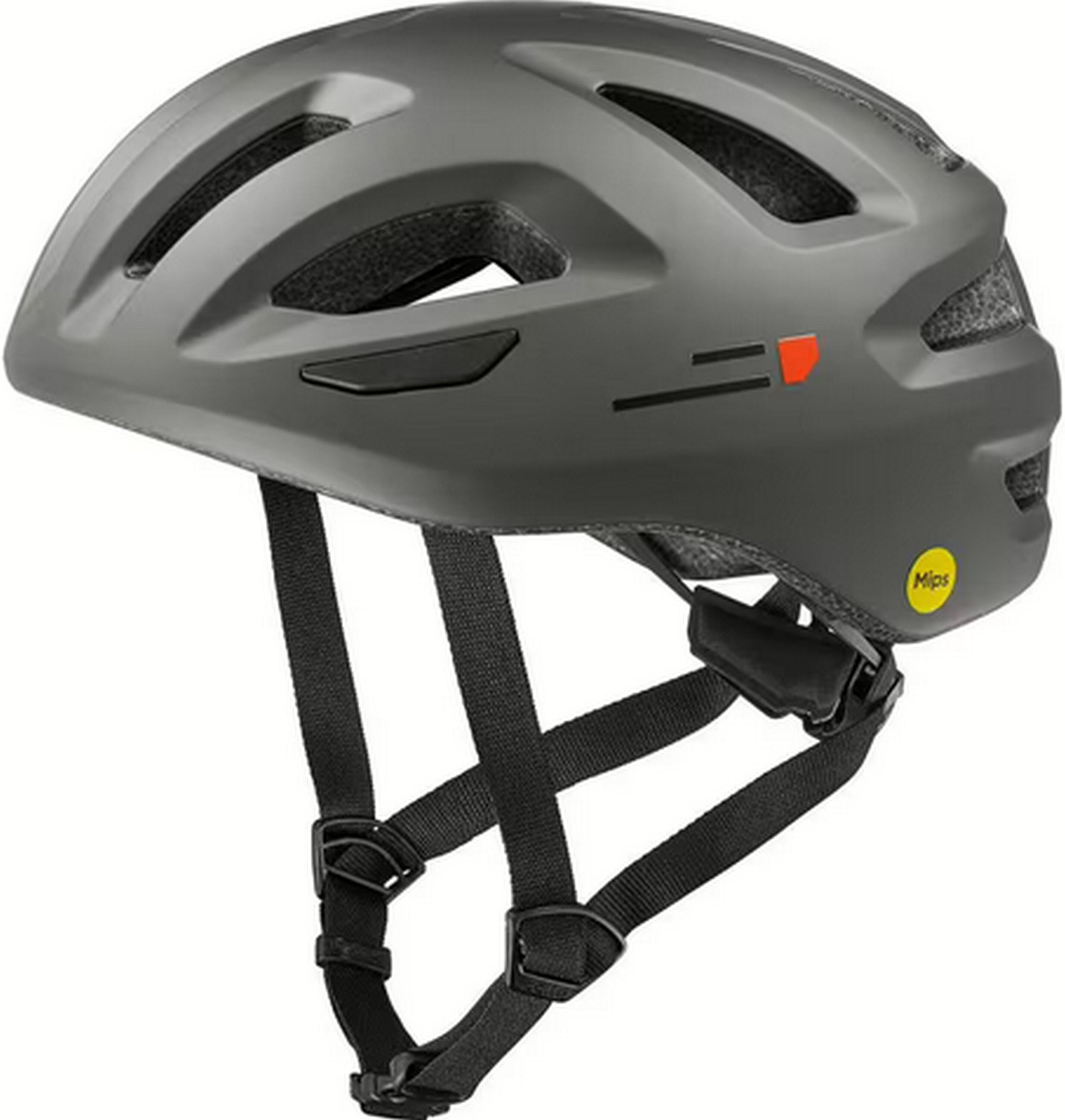 Kask rowerowy Rennrad „Spero MIPS”, czarny matowy