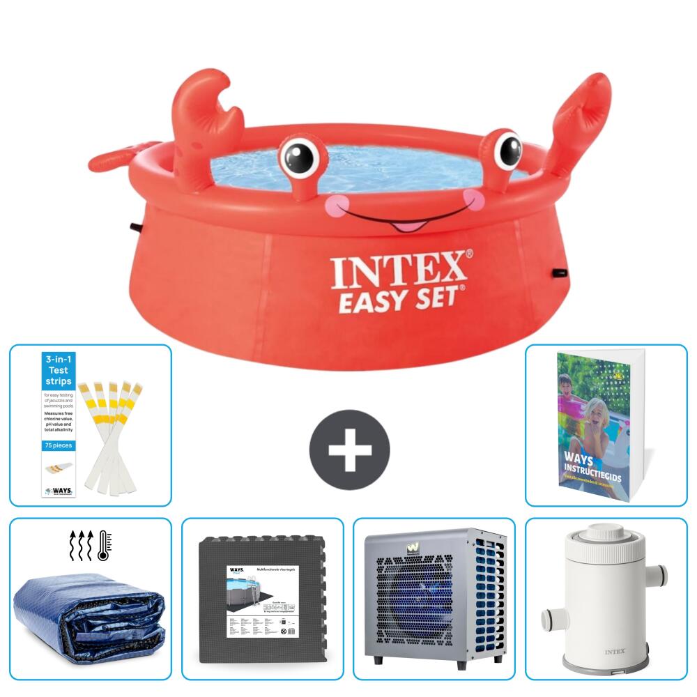 INTEX Basen Easy Set Okrągły - Krab - 183x51 cm - 7-częściowy S16