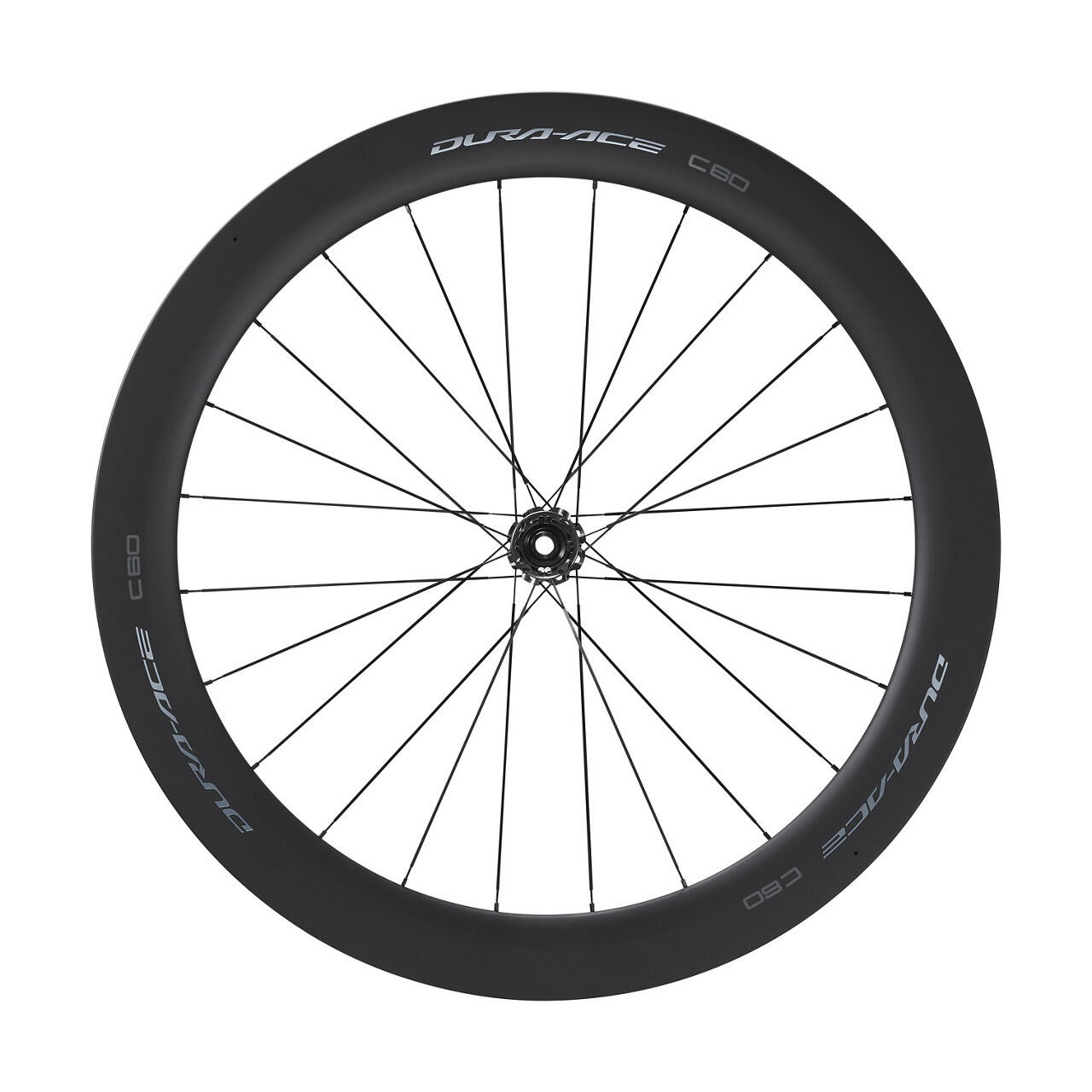 Koło rowerowe z hamulcem tarczowym Shimano Dura-ACE WH-R9270-C60-HR-TU-F center