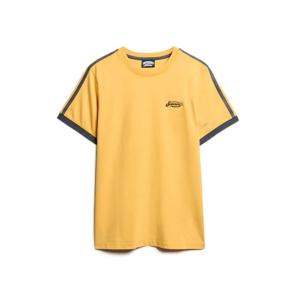 Koszulka retro w paski z logo Superdry Essential