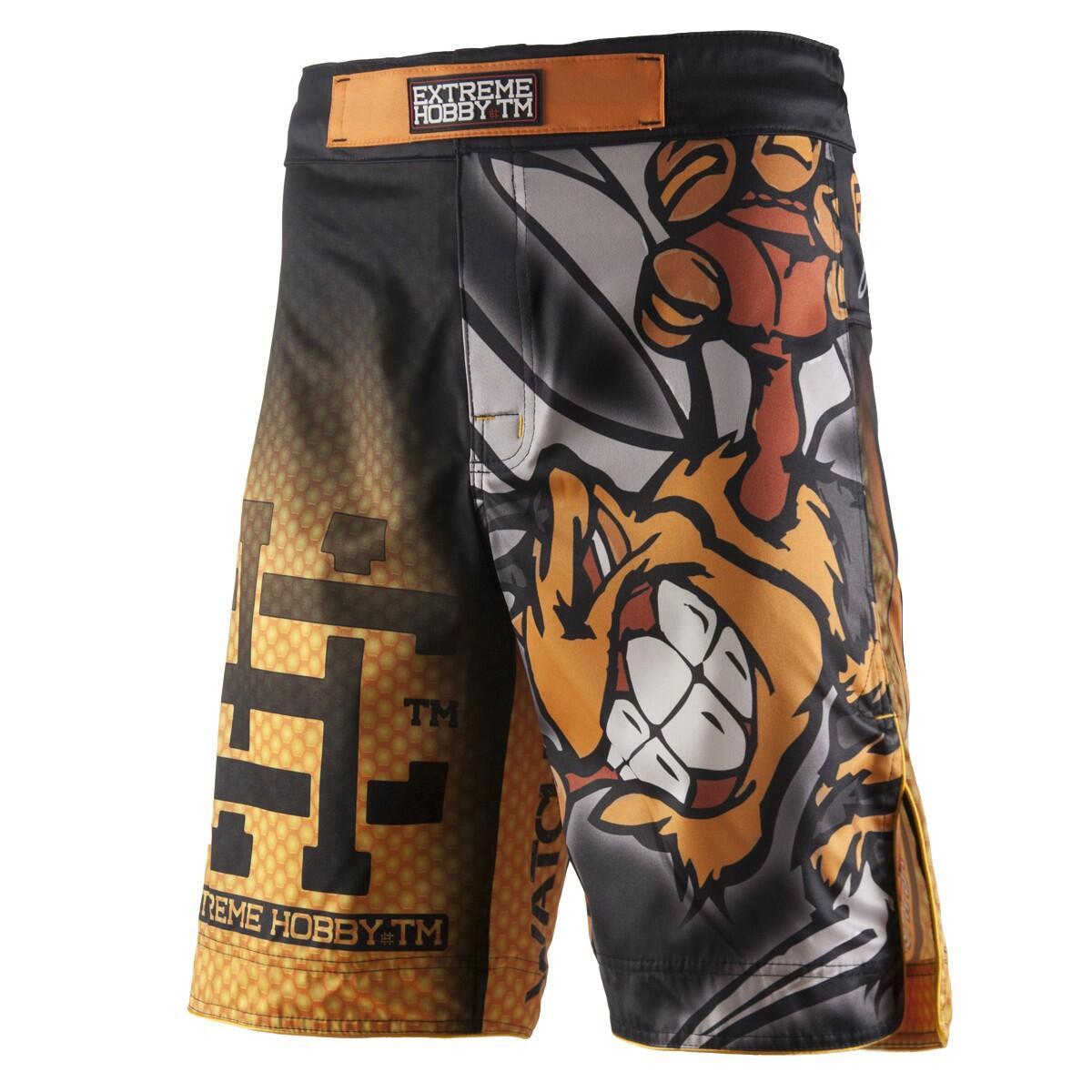 Spodenki do Grapplingu MMA BJJ K1 męskie EXTREME HOBBY ANGRY WASP