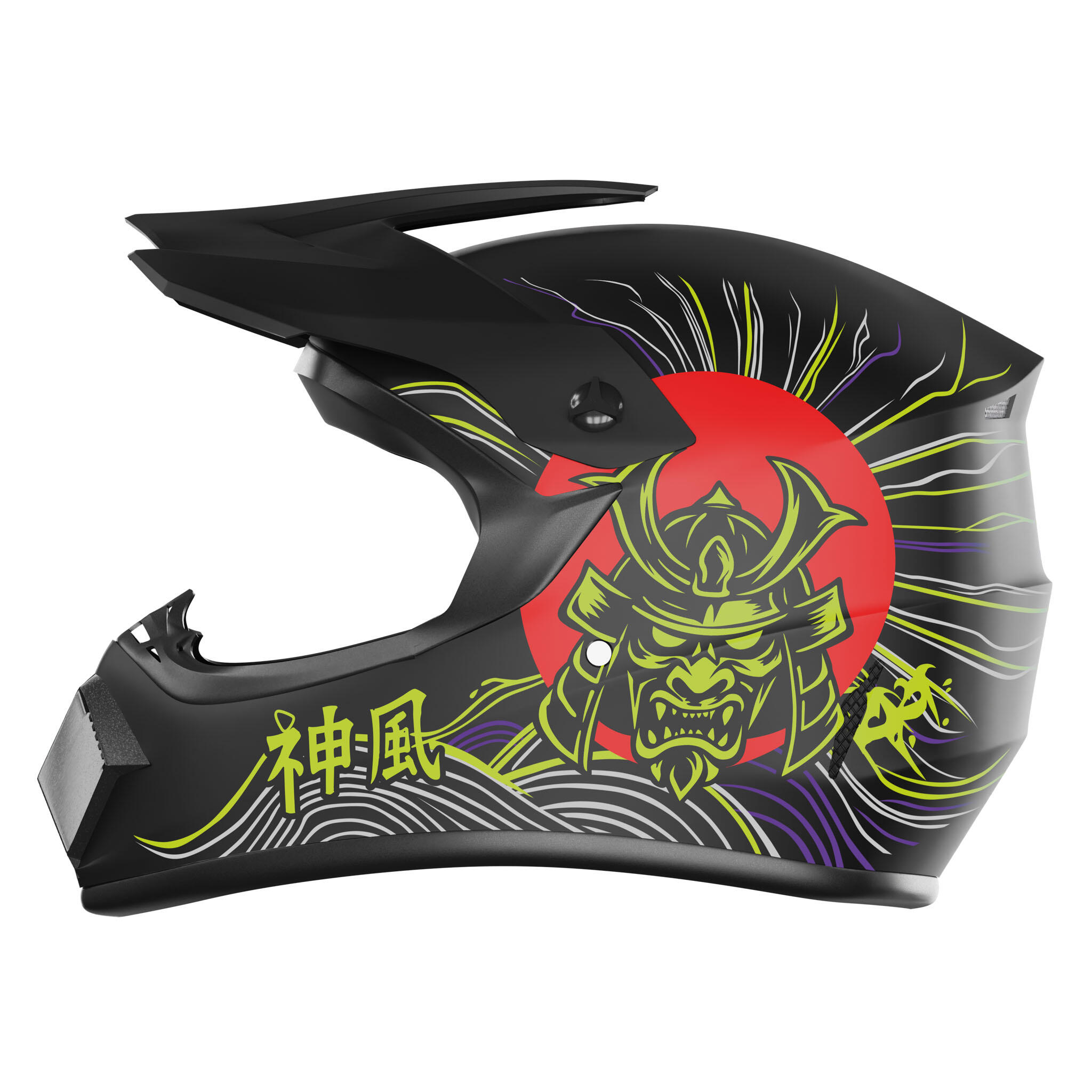 Kask Fullface do Hulajnogi elektrycznej Kamikaze Electric