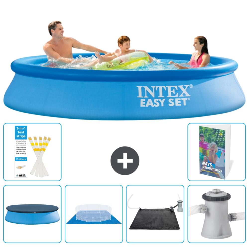 INTEX Basen Easy Set Okrągły - 305x61 cm - 7-częściowy S40