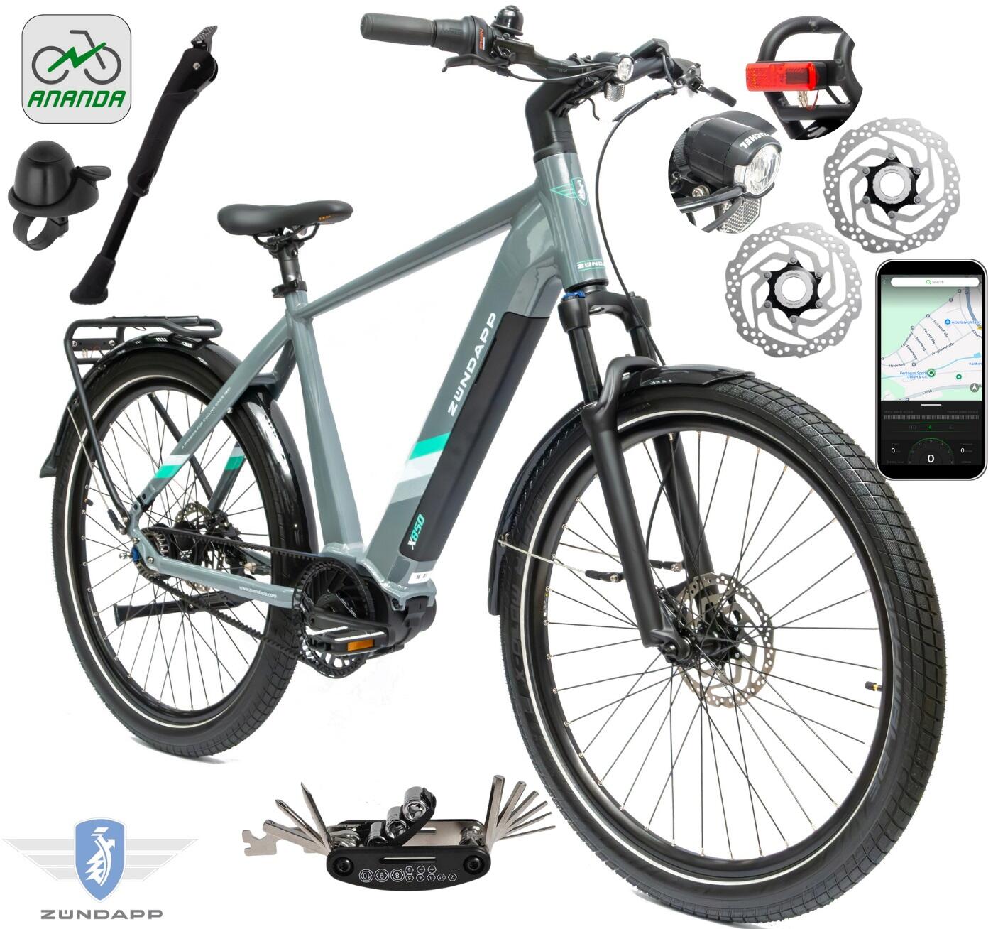 Rower Elektryczny Miejski Zündapp X850 Koła 27,5