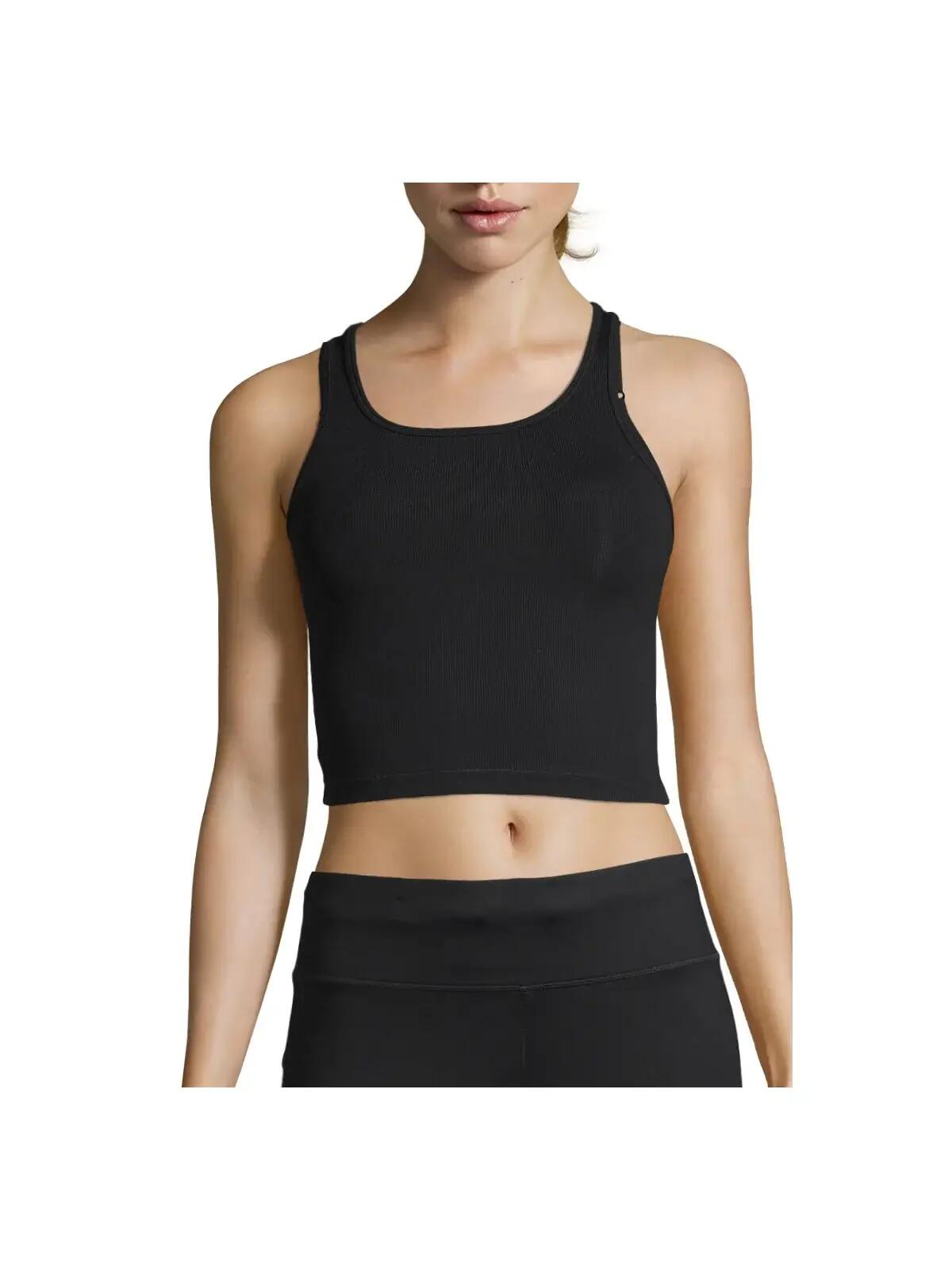 Koszulka Damska Casall Crop Rib Racerback Oddychająca Elastyczna