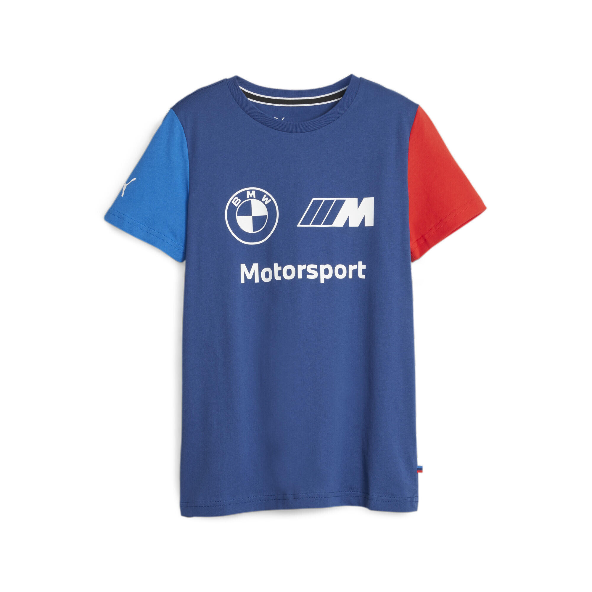Koszulka BMW M Motorsport Essentials Logo PUMA Pro Blue M Color